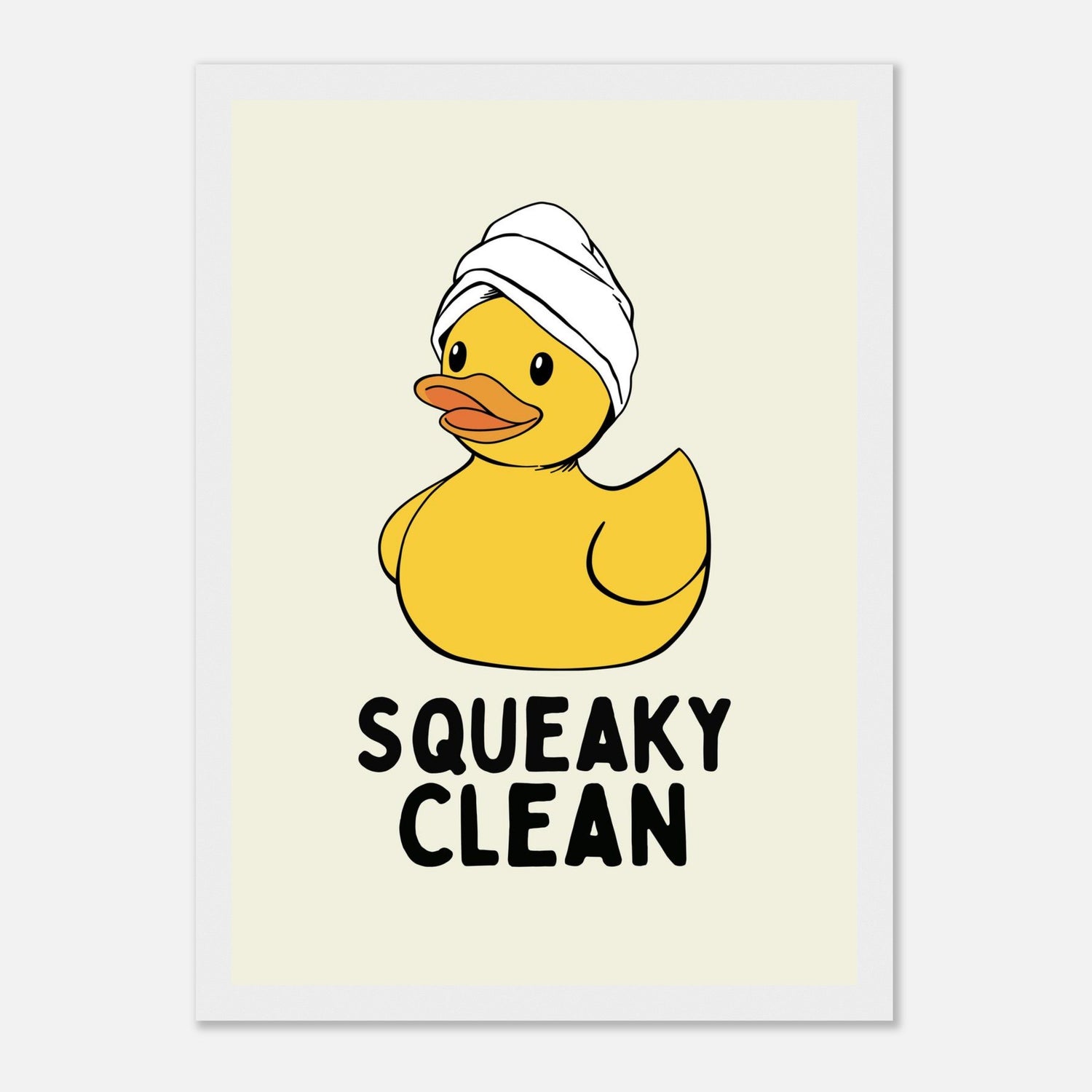 Squeaky Clean Print