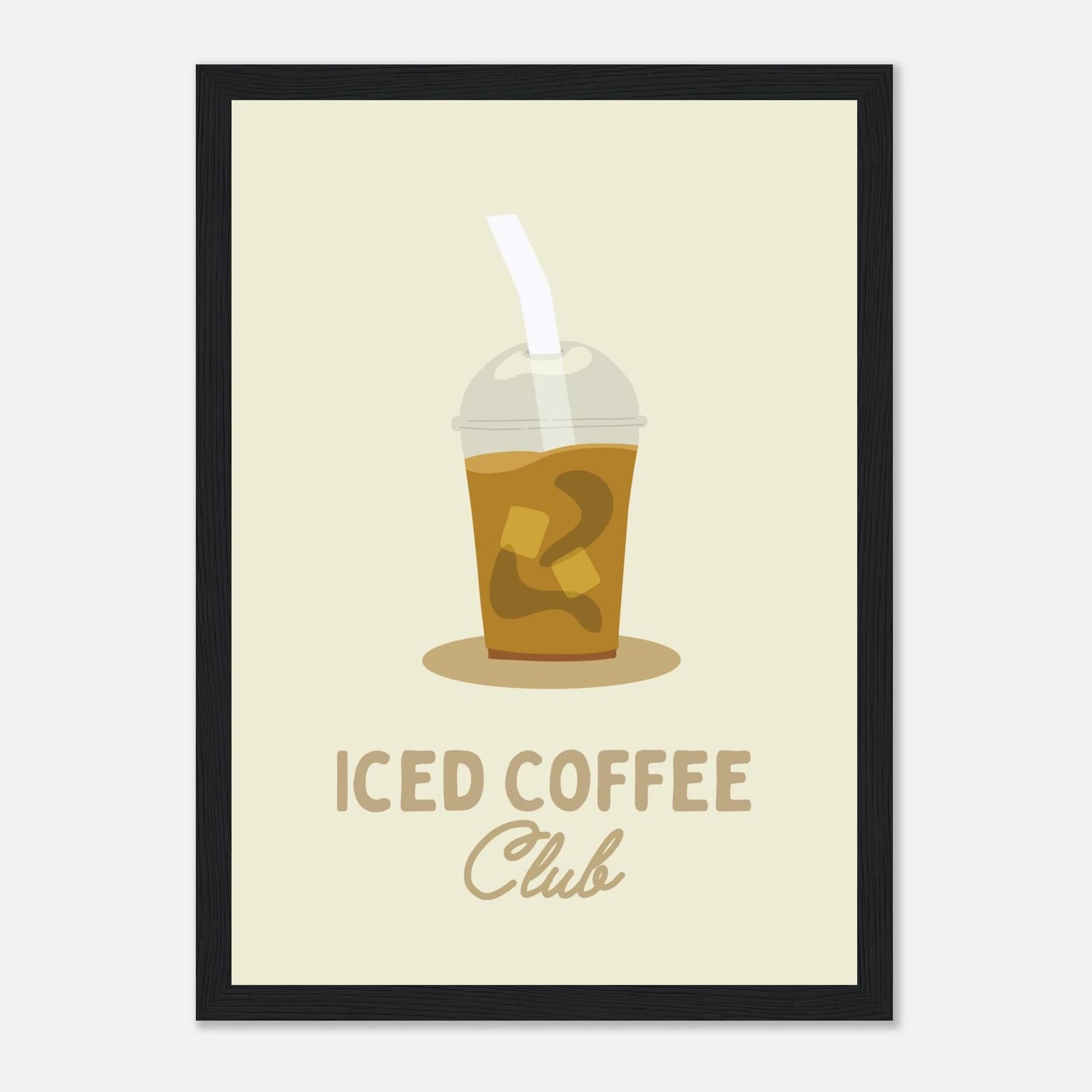 Iced Coffee Club Print