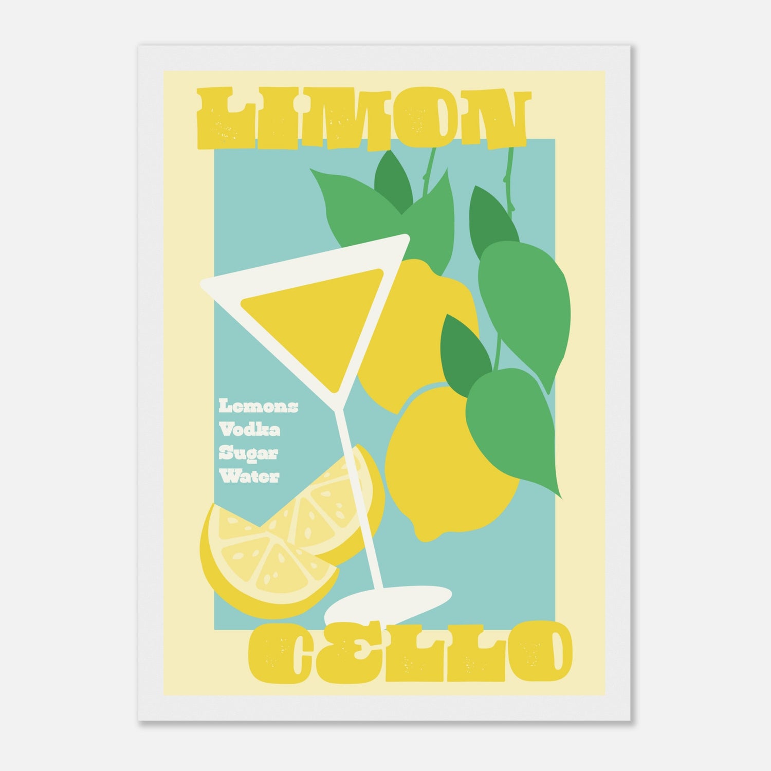Limon Cello Print