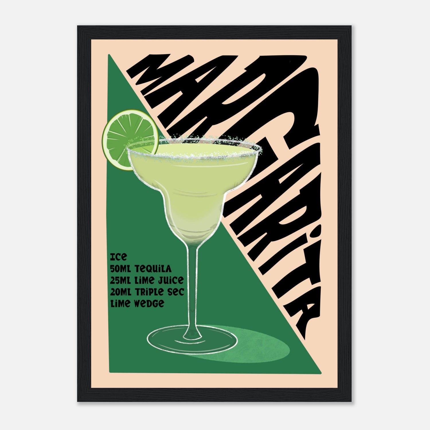 Margarita Cocktail Print