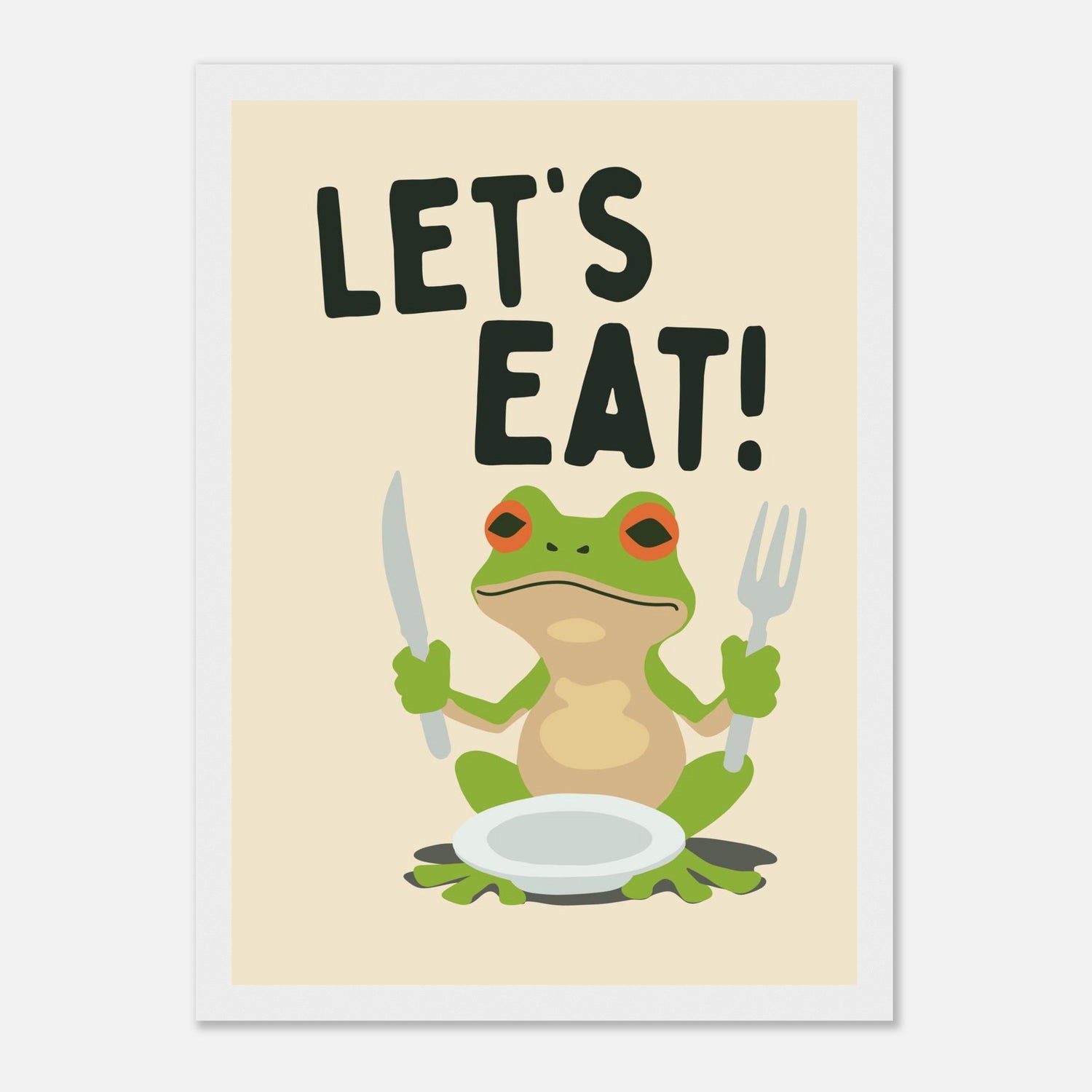 Let's Eat Print