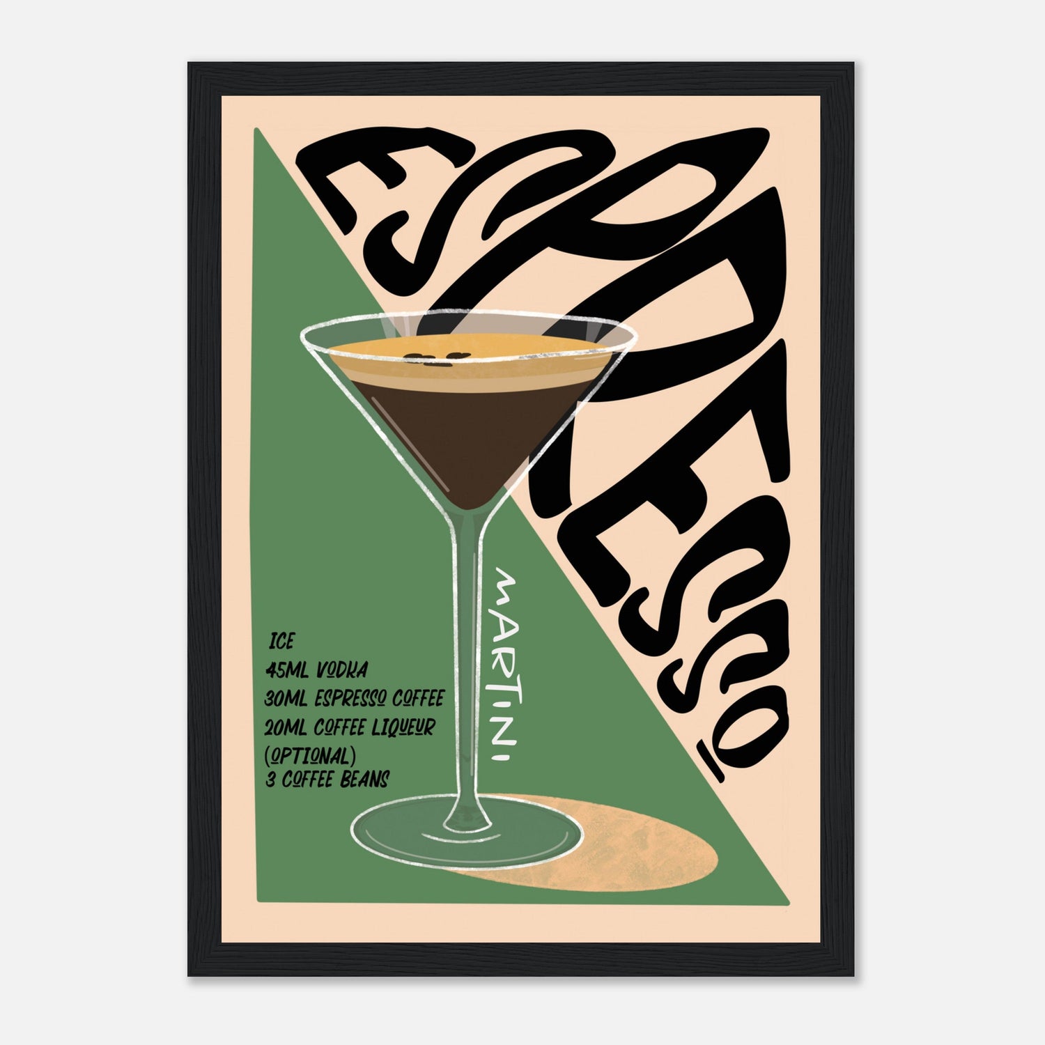 Espresso Martini Cocktail Print