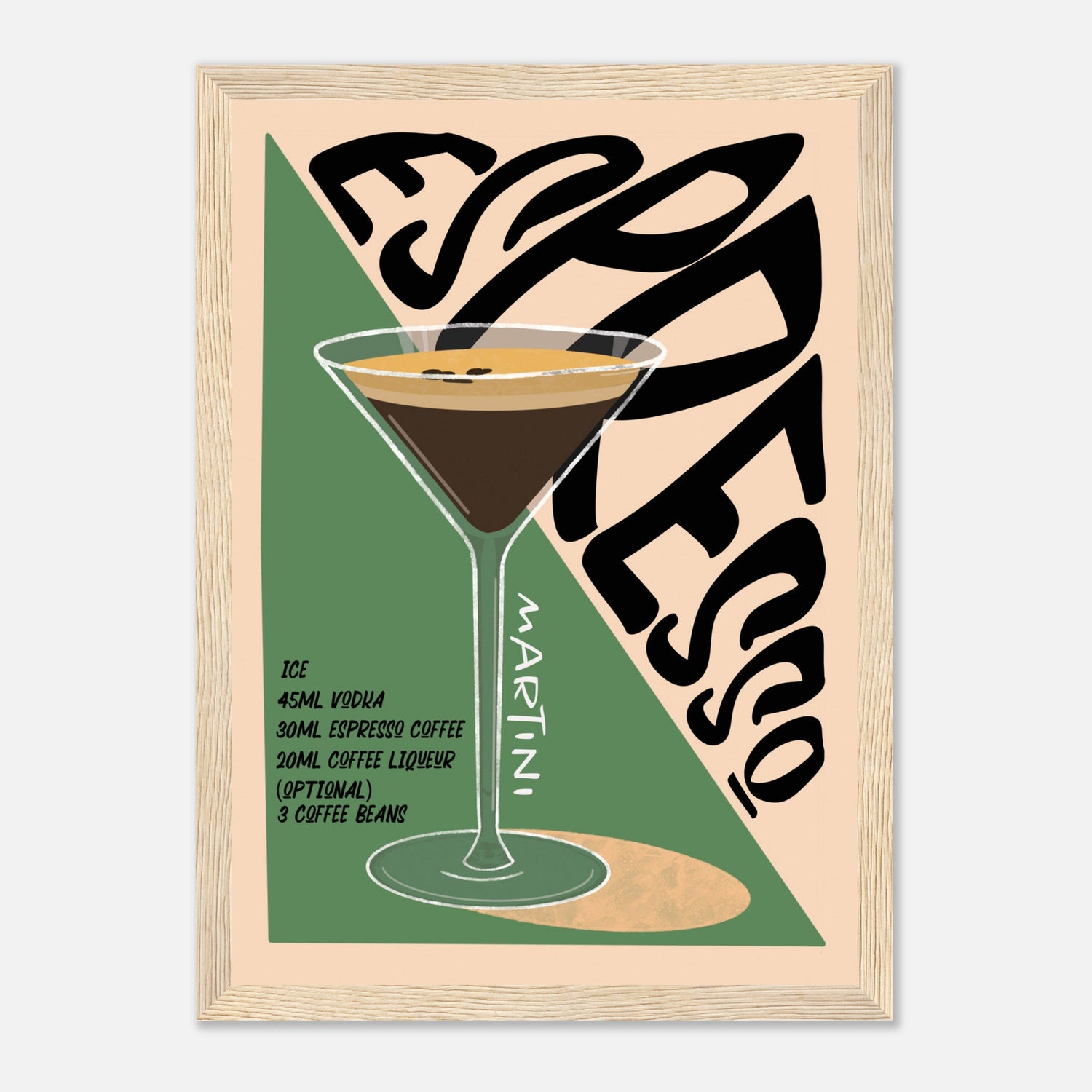 Espresso Martini Cocktail Print