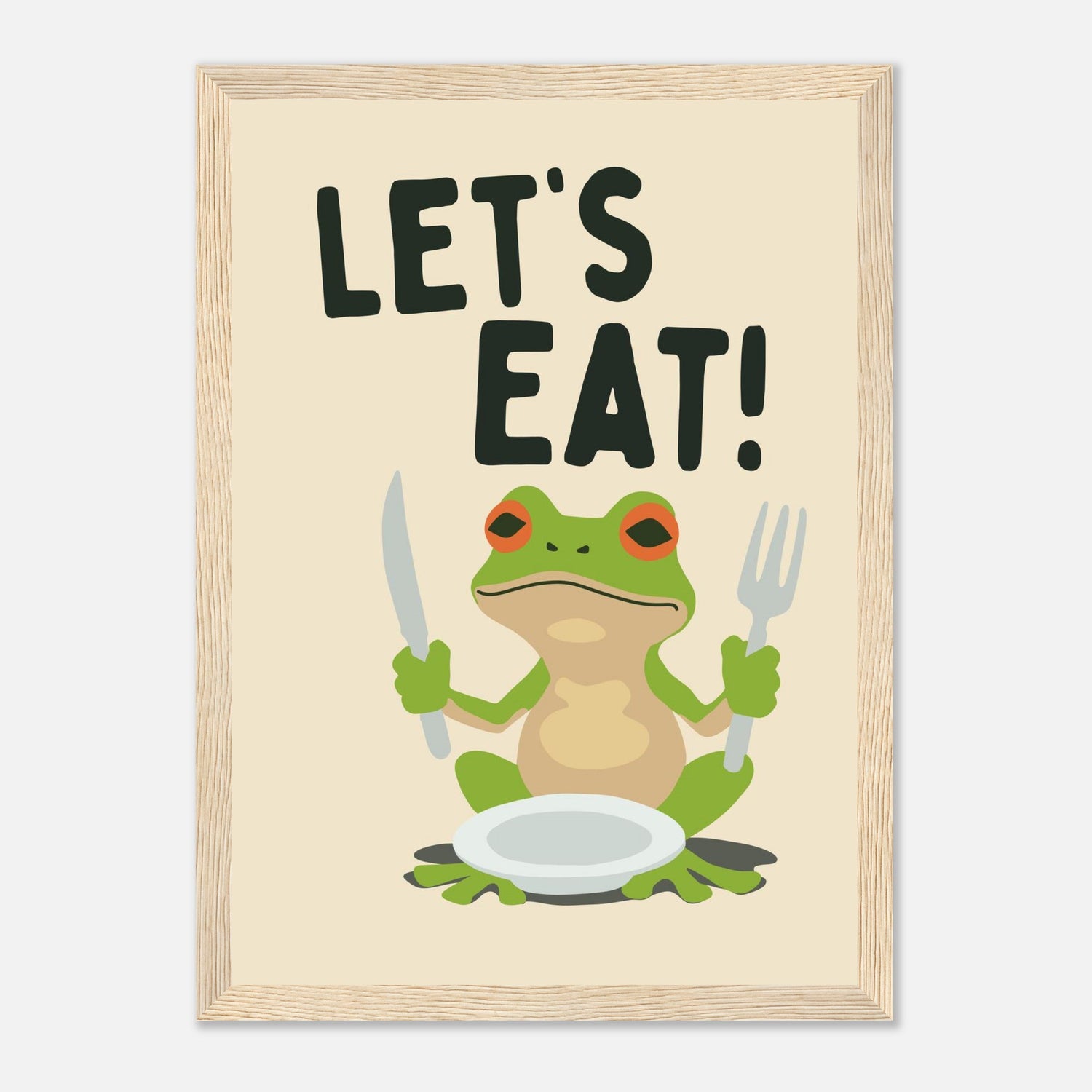 Let's Eat Print