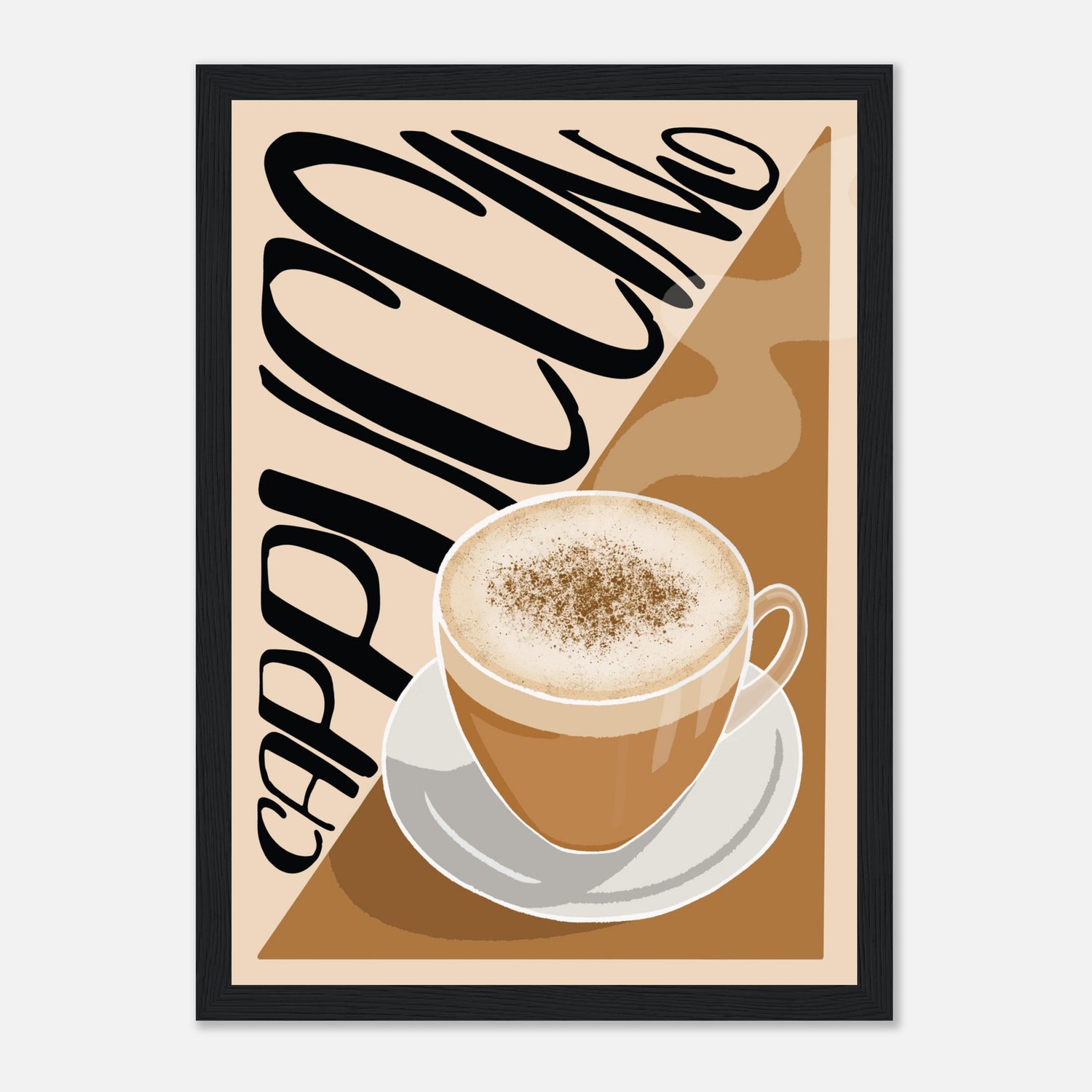 Cappuccino Coffee Print