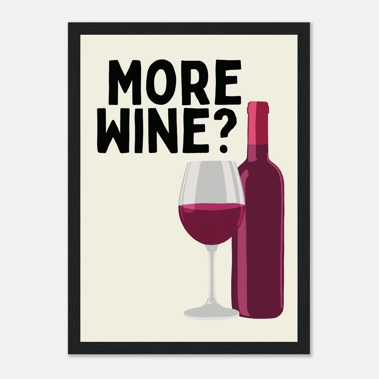 More Wine Print