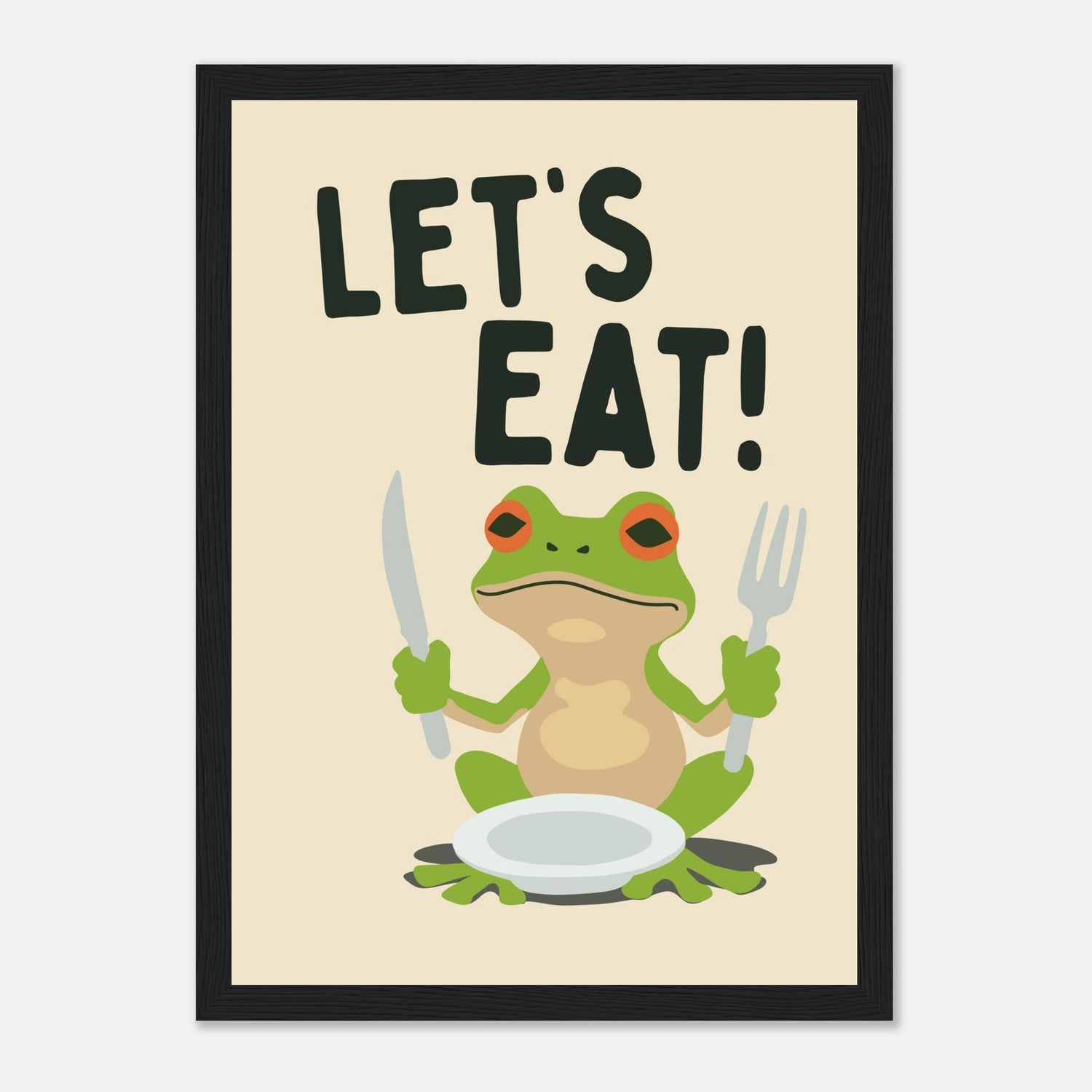 Let's Eat Print