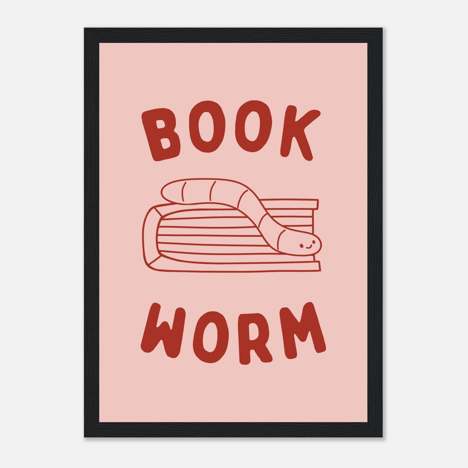 Book Worm Print
