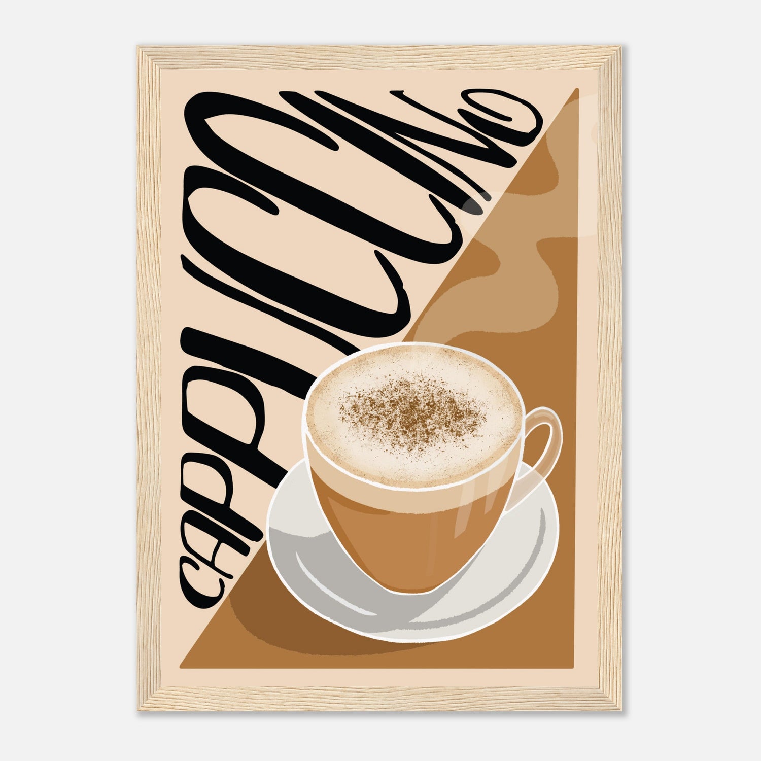 Cappuccino Coffee Print
