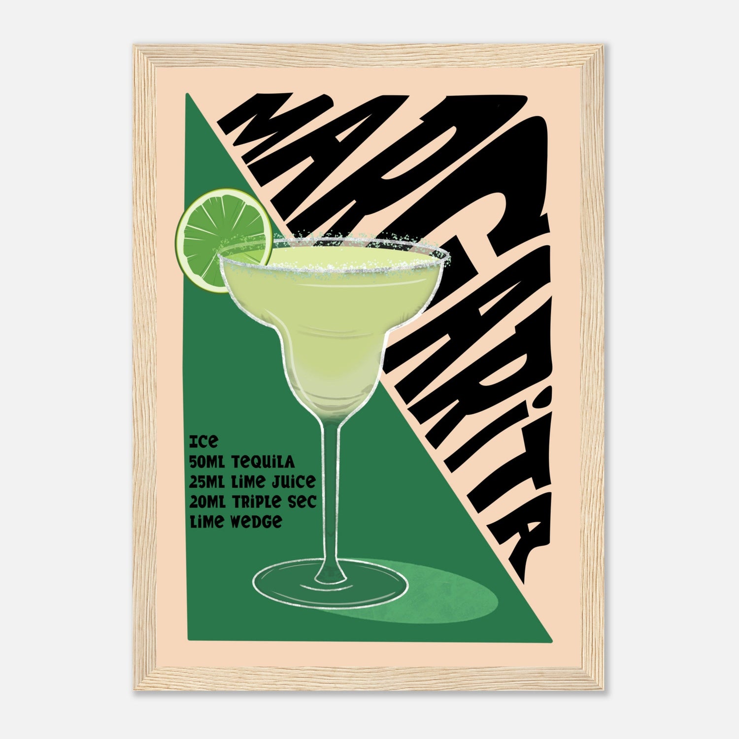 Margarita Cocktail Print