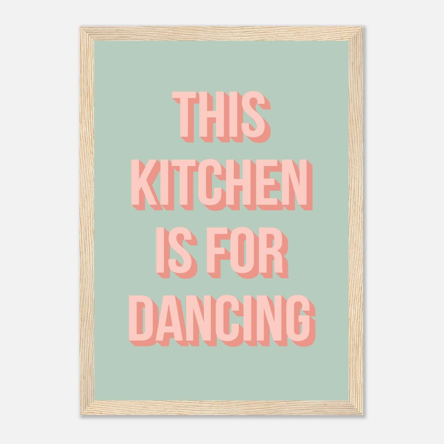 This Kitchen Is For Dancing Print