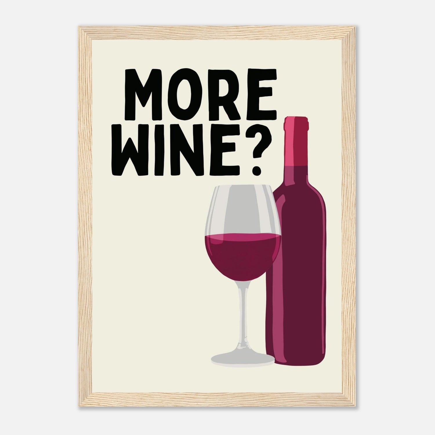 More Wine Print