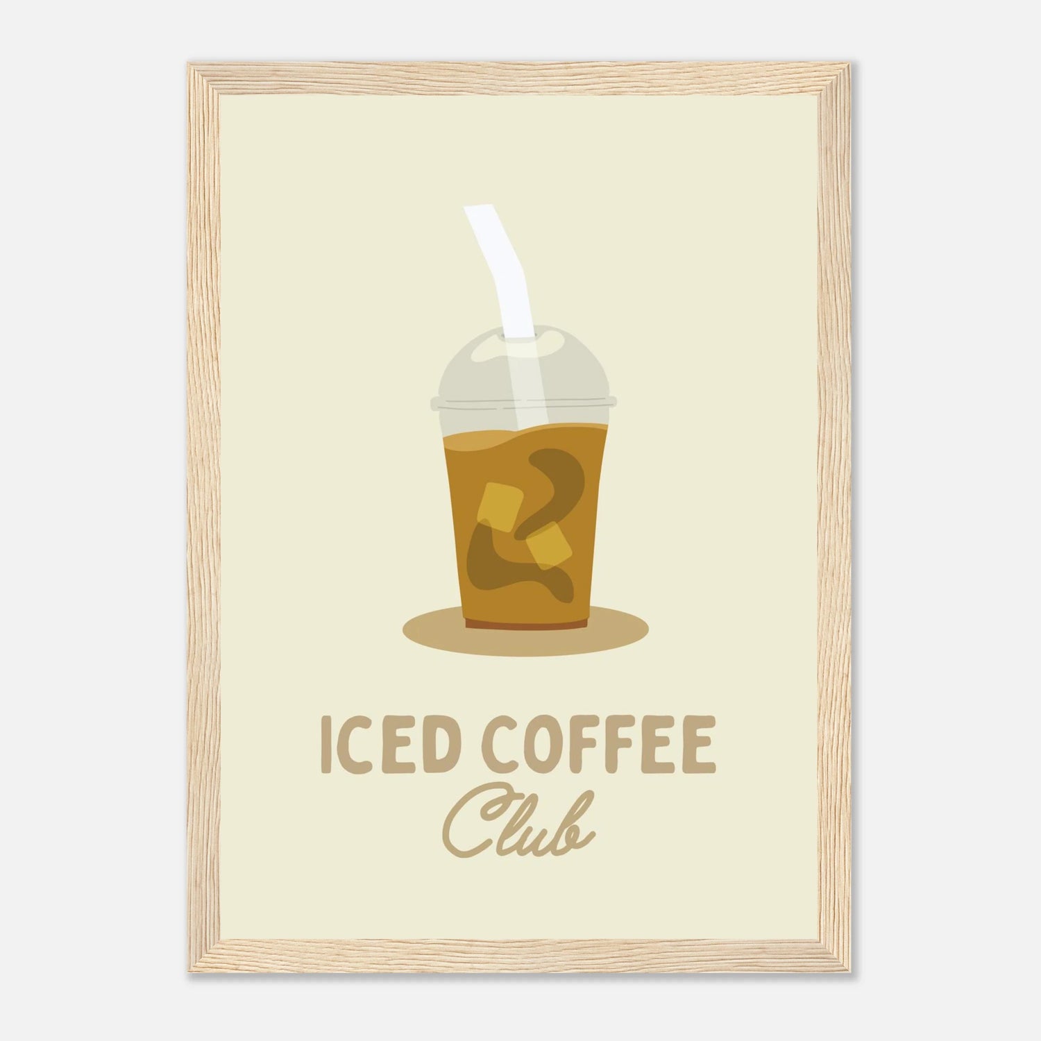 Iced Coffee Club Print