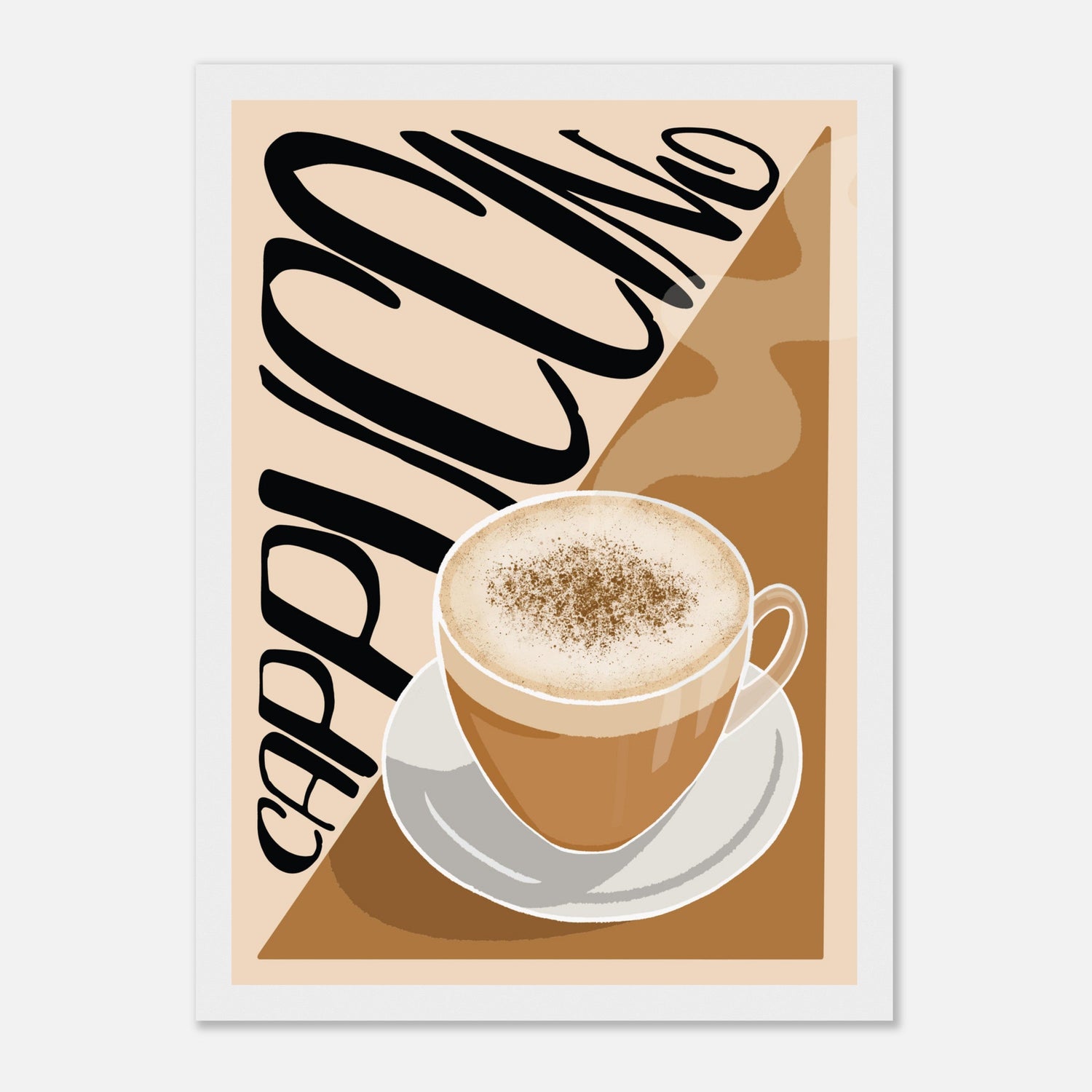 Cappuccino Coffee Print