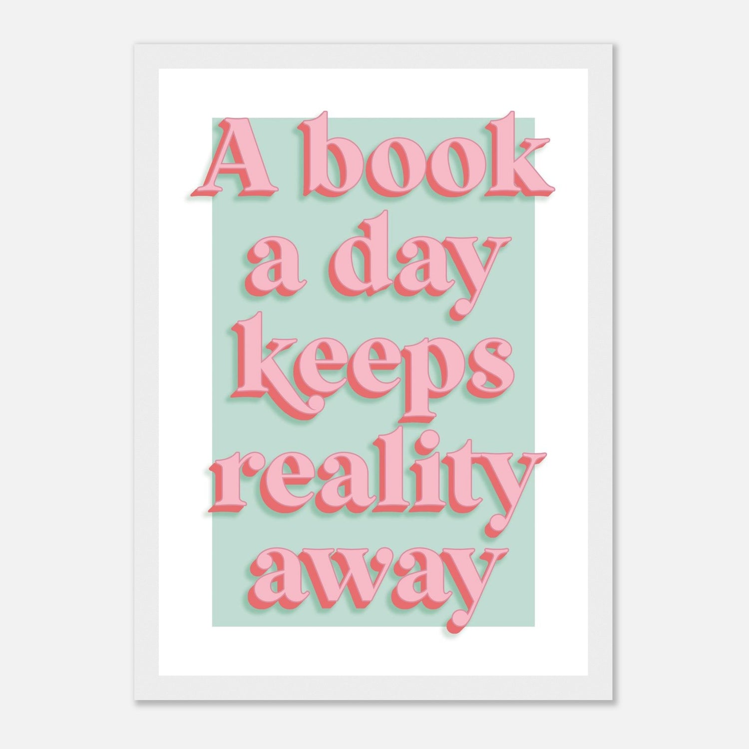 A Book A Day Print