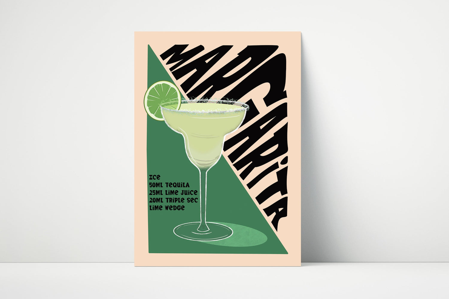 Margarita Cocktail Print