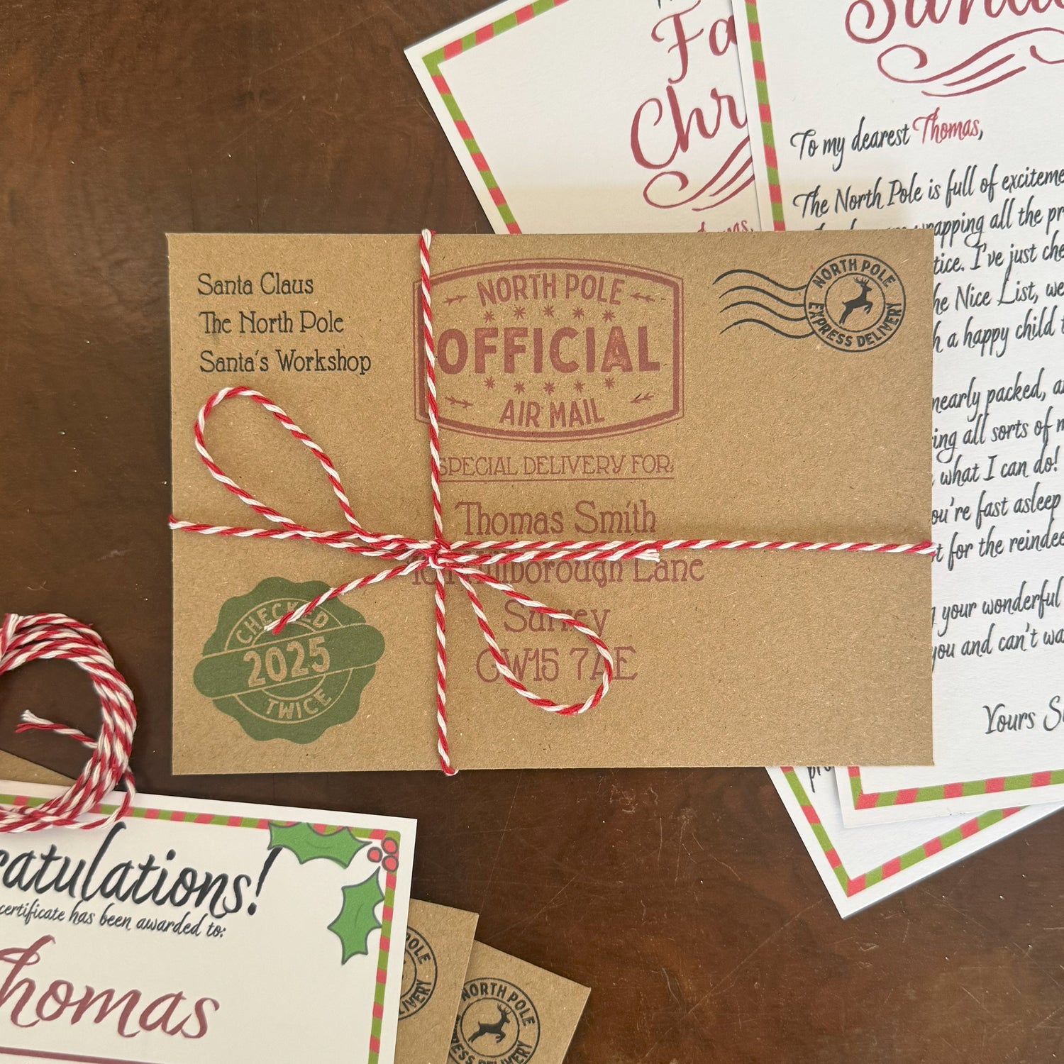 Personalised Letter From Santa