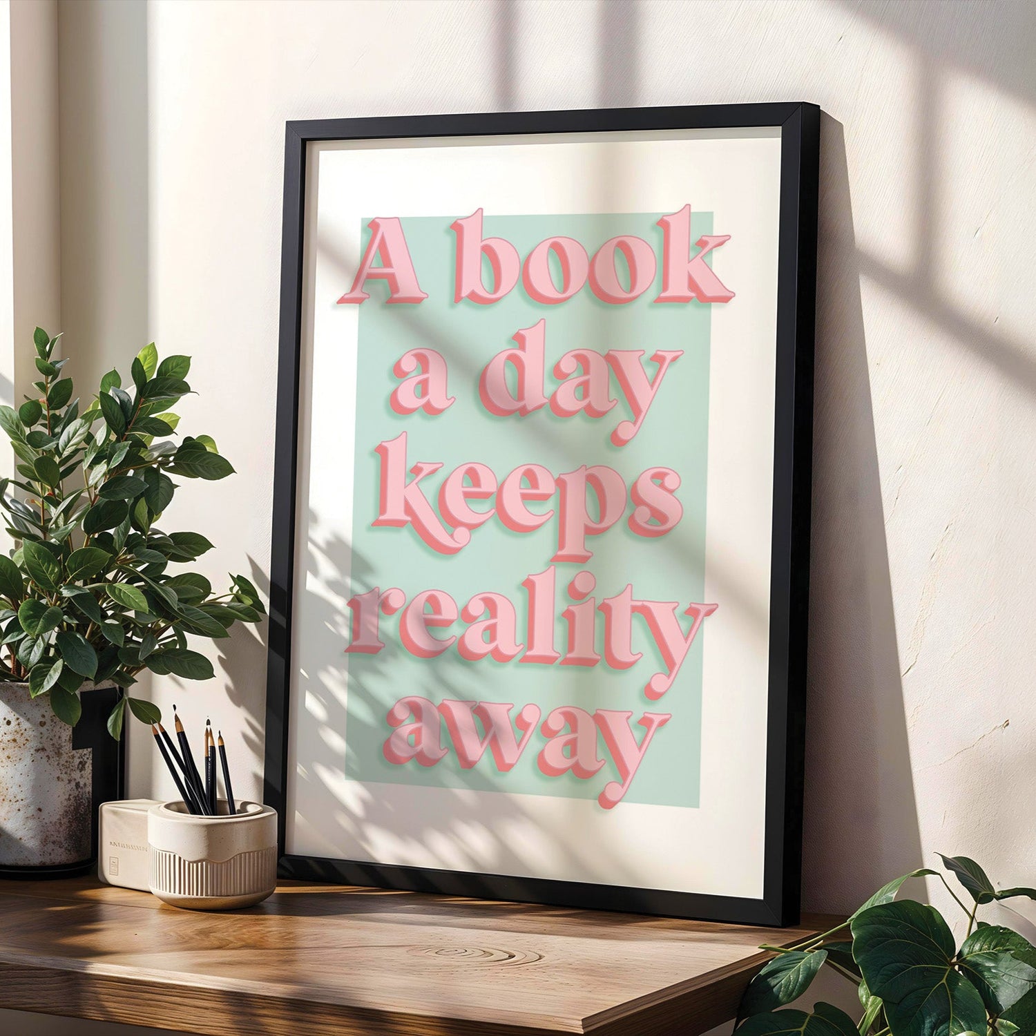 A Book A Day Print