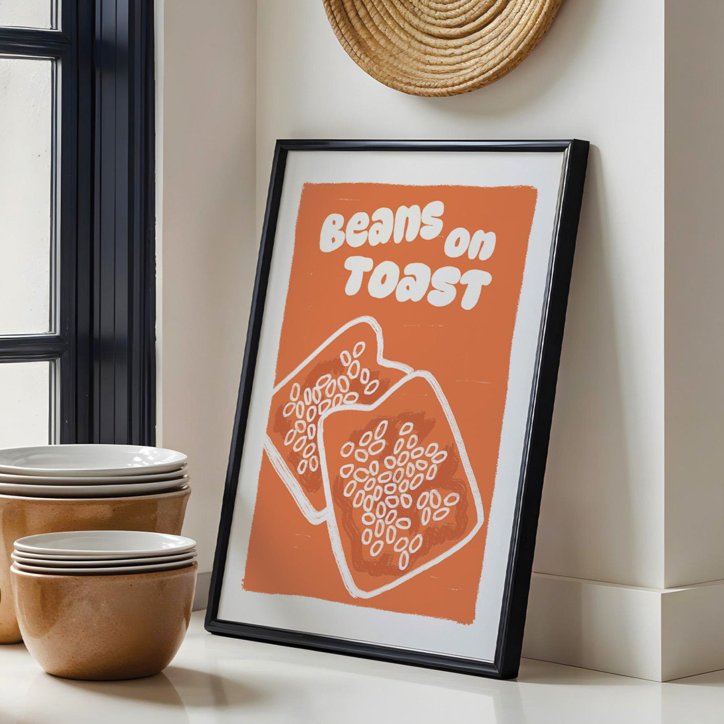 Beans On Toast Print