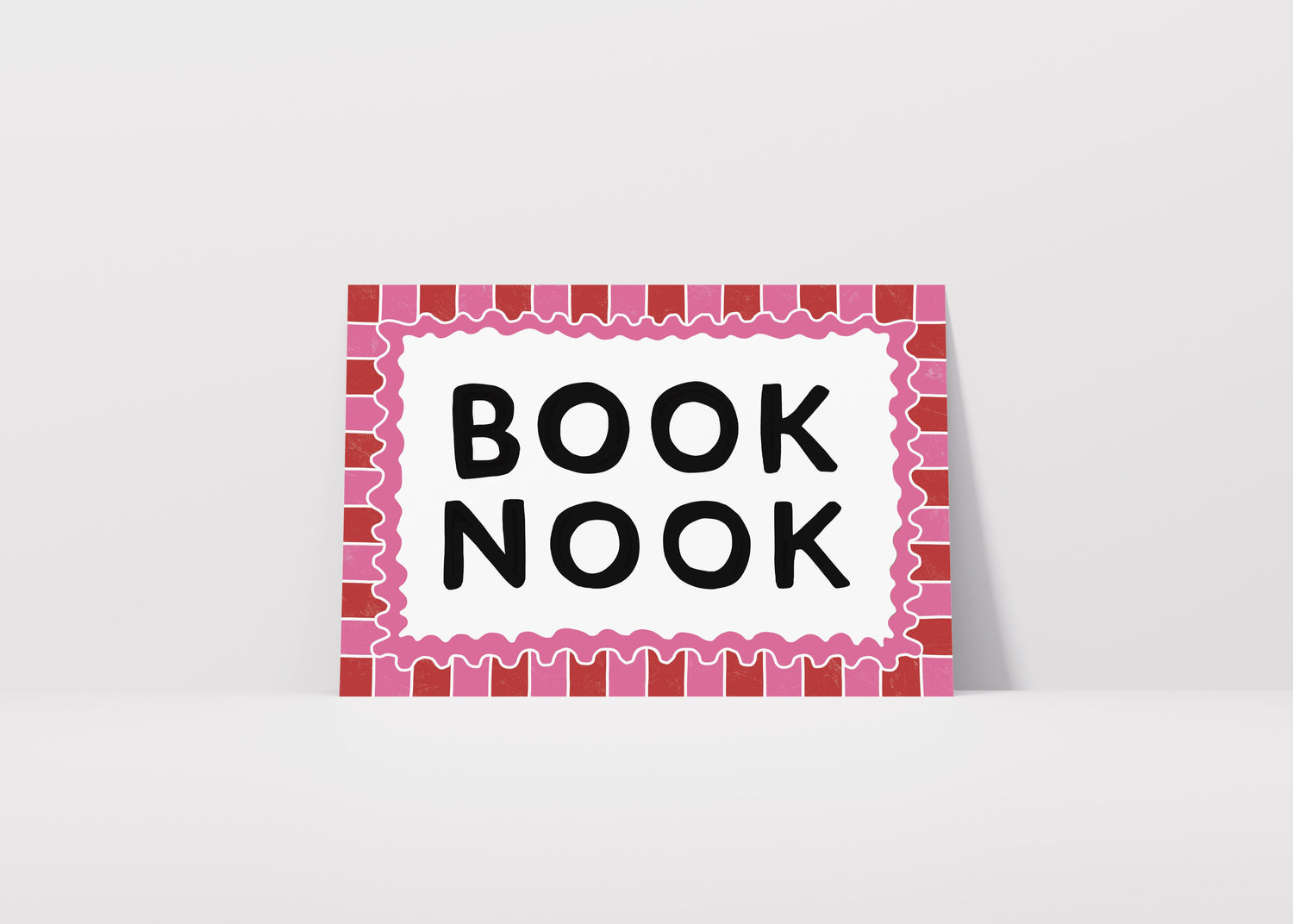 Book Nook Print