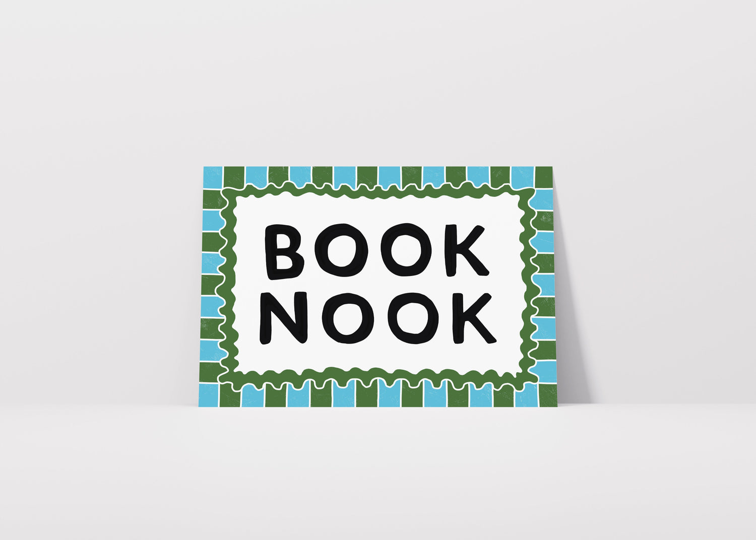Book Nook Print