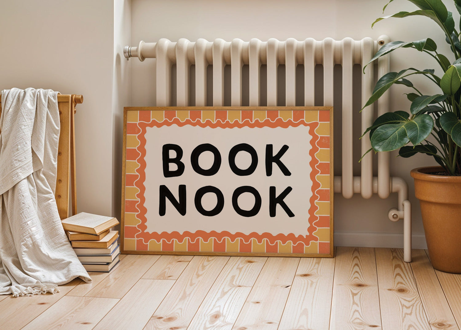 Book Nook Print