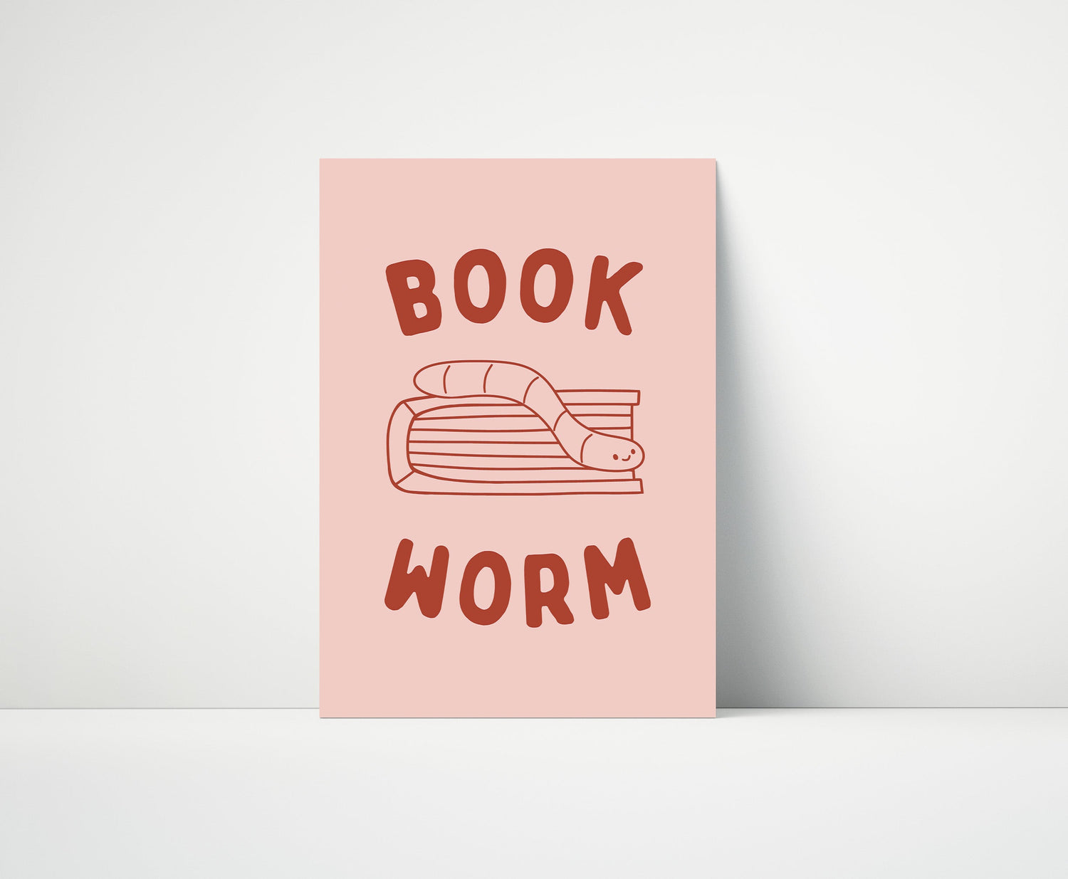 Book Worm Print
