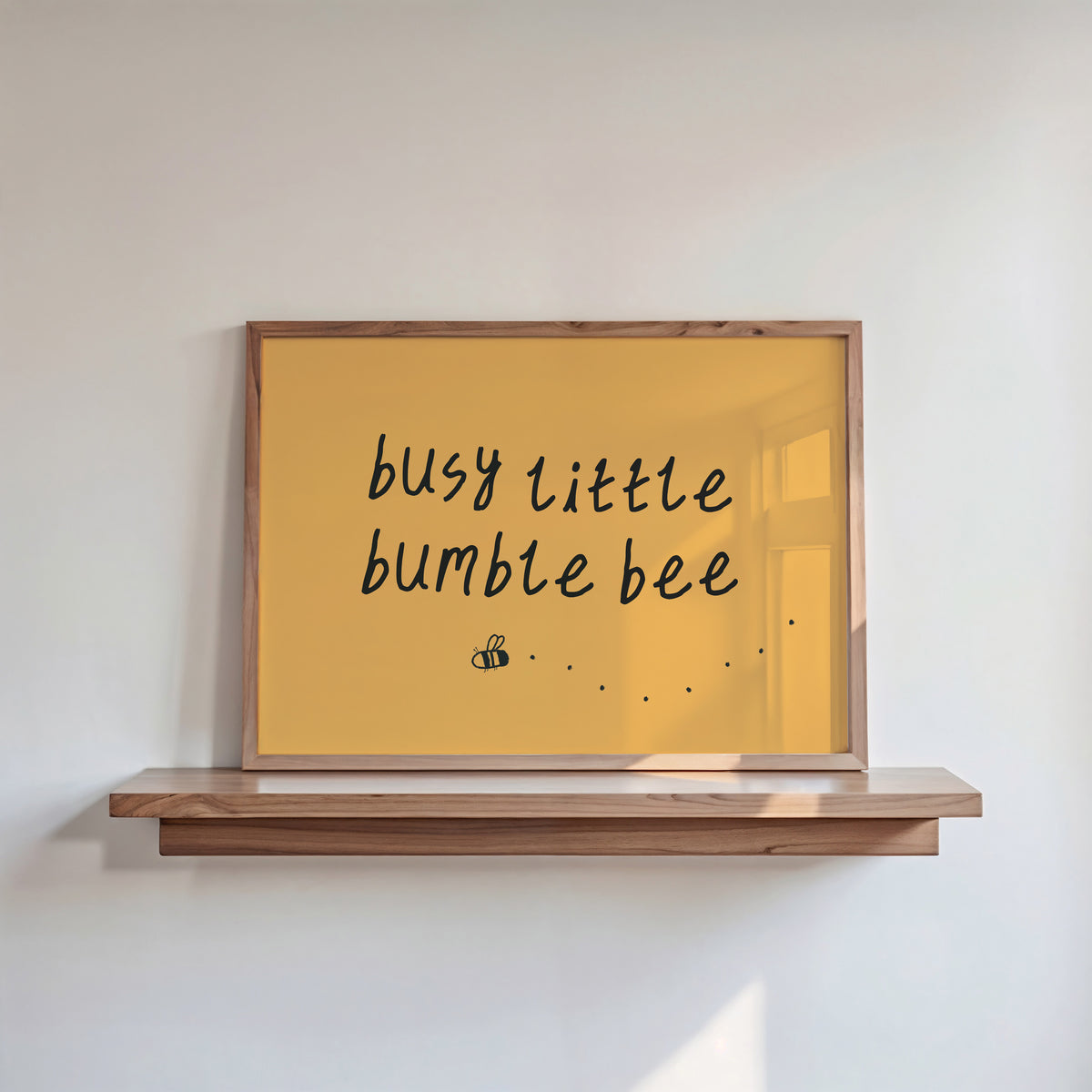 Busy Little Bumble Bee Print