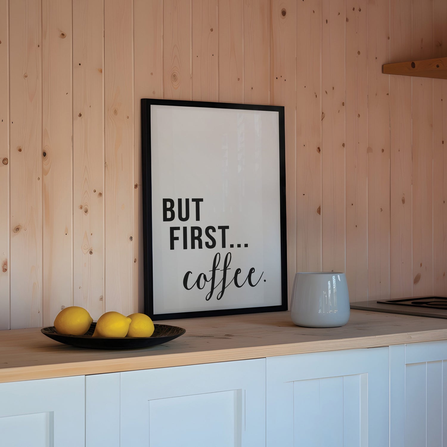 But First Coffee Print