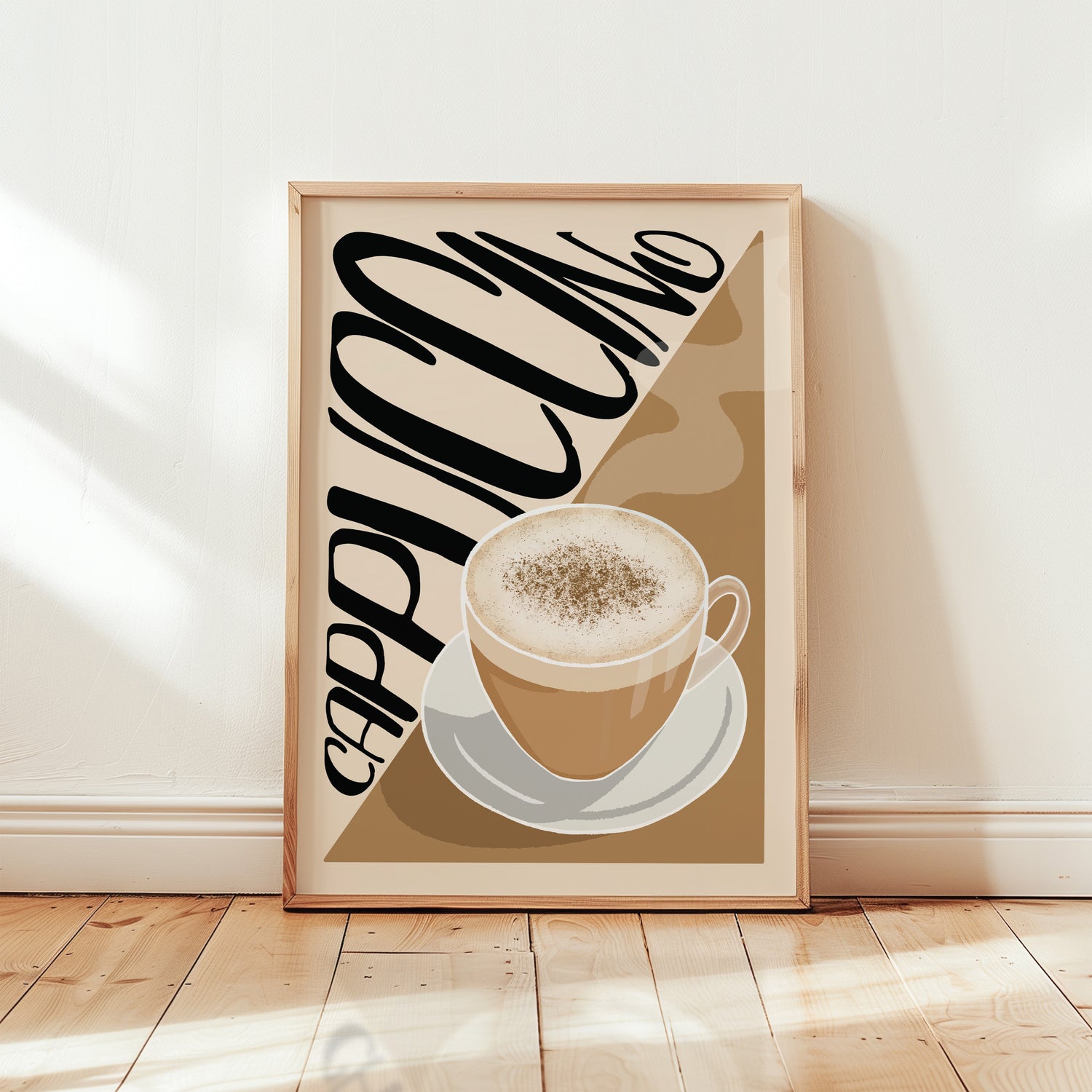 Cappuccino Coffee Print