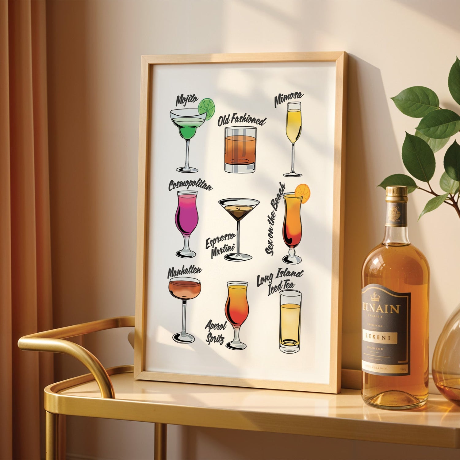 Cocktails Print