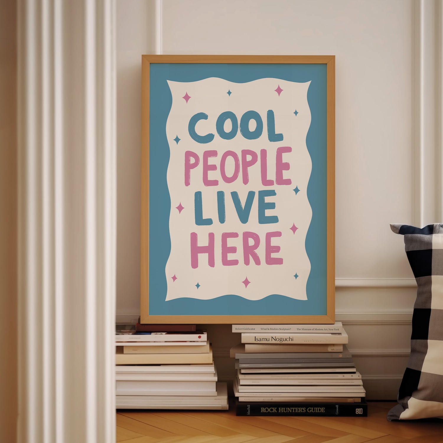 Cool People Live Here Print