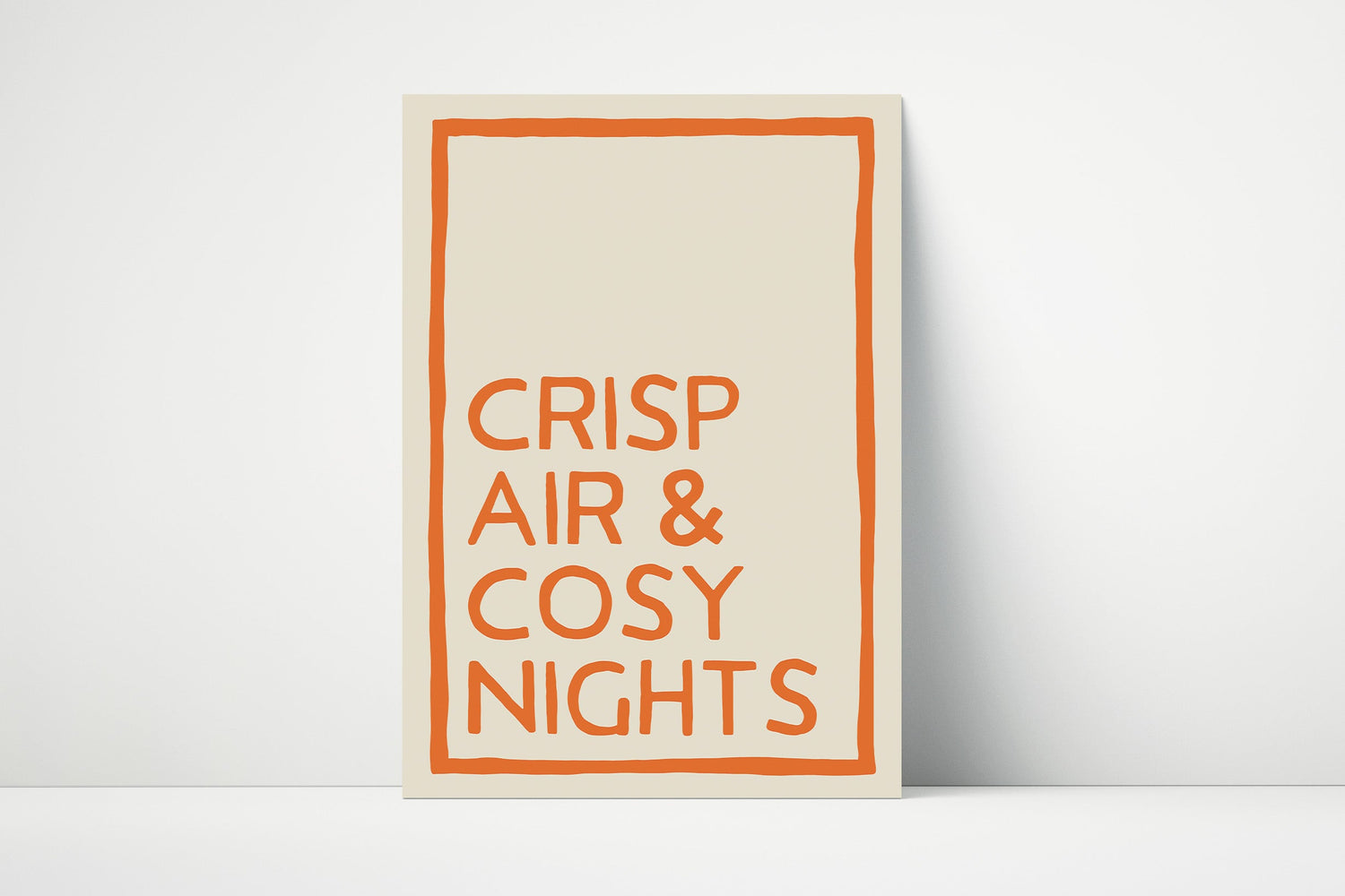 Crisp Air & Cosy Nights Print