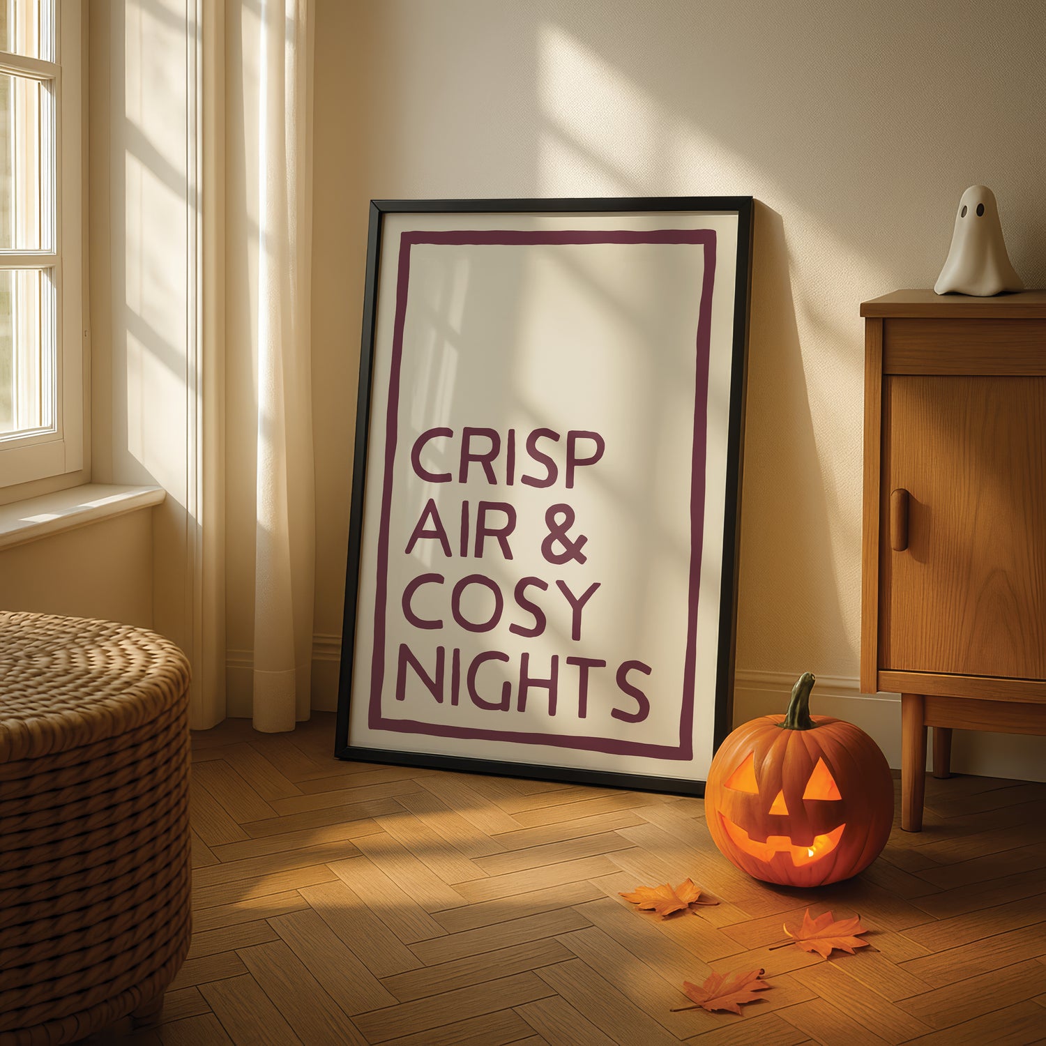 Crisp Air & Cosy Nights Print