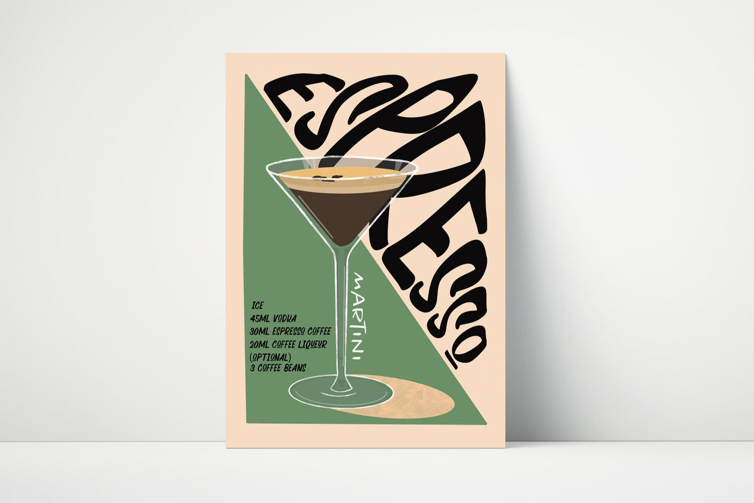 Espresso Martini Cocktail Print