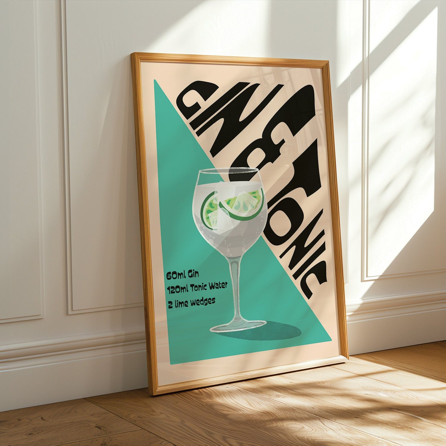 Gin And Tonic Cocktail Print