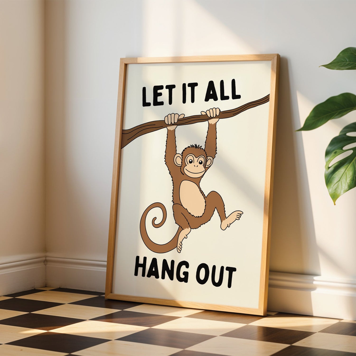 Let It All Hang Out Print