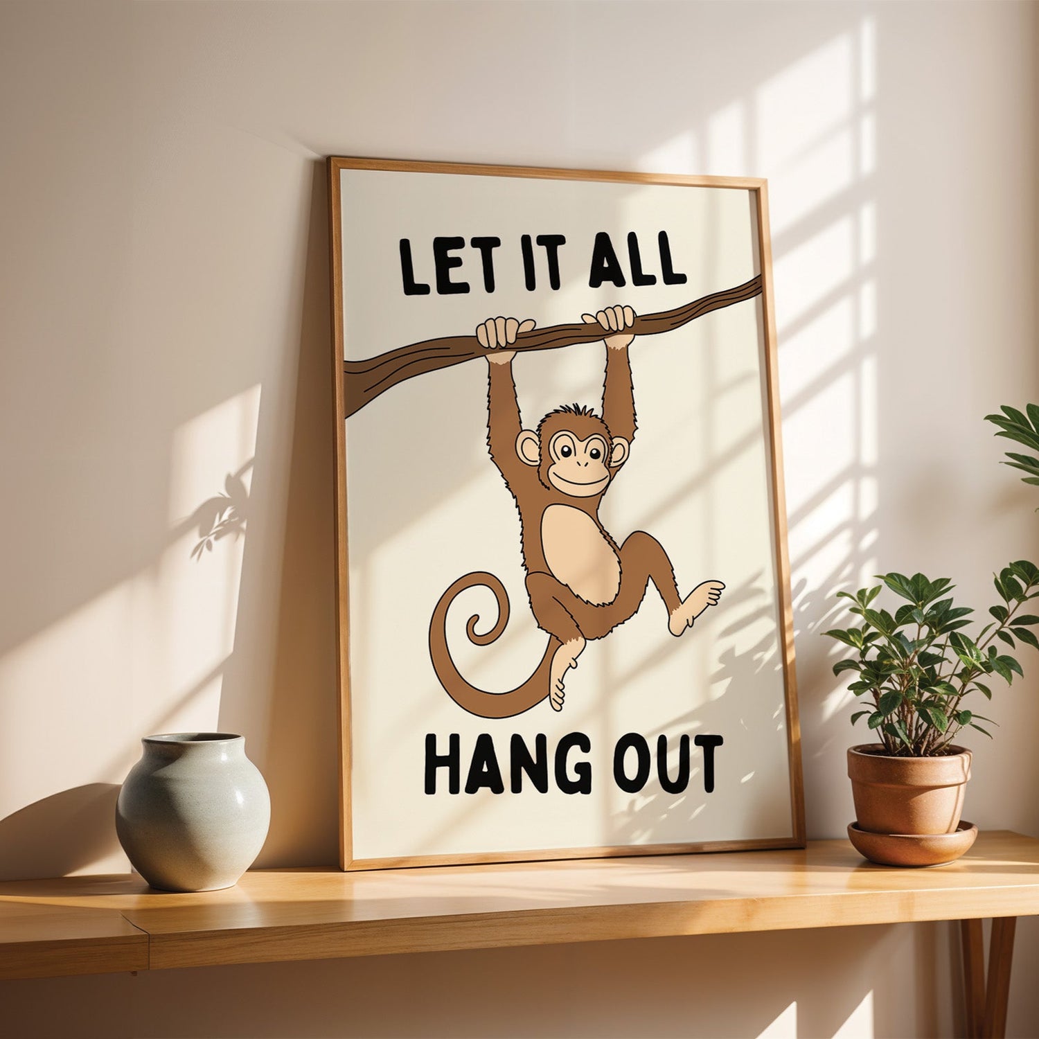 Let It All Hang Out Print