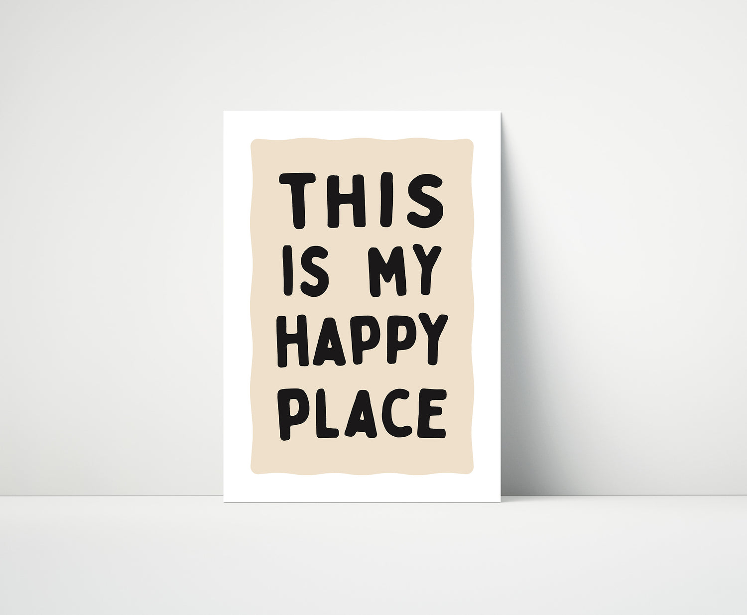 This Is My Happy Place Print