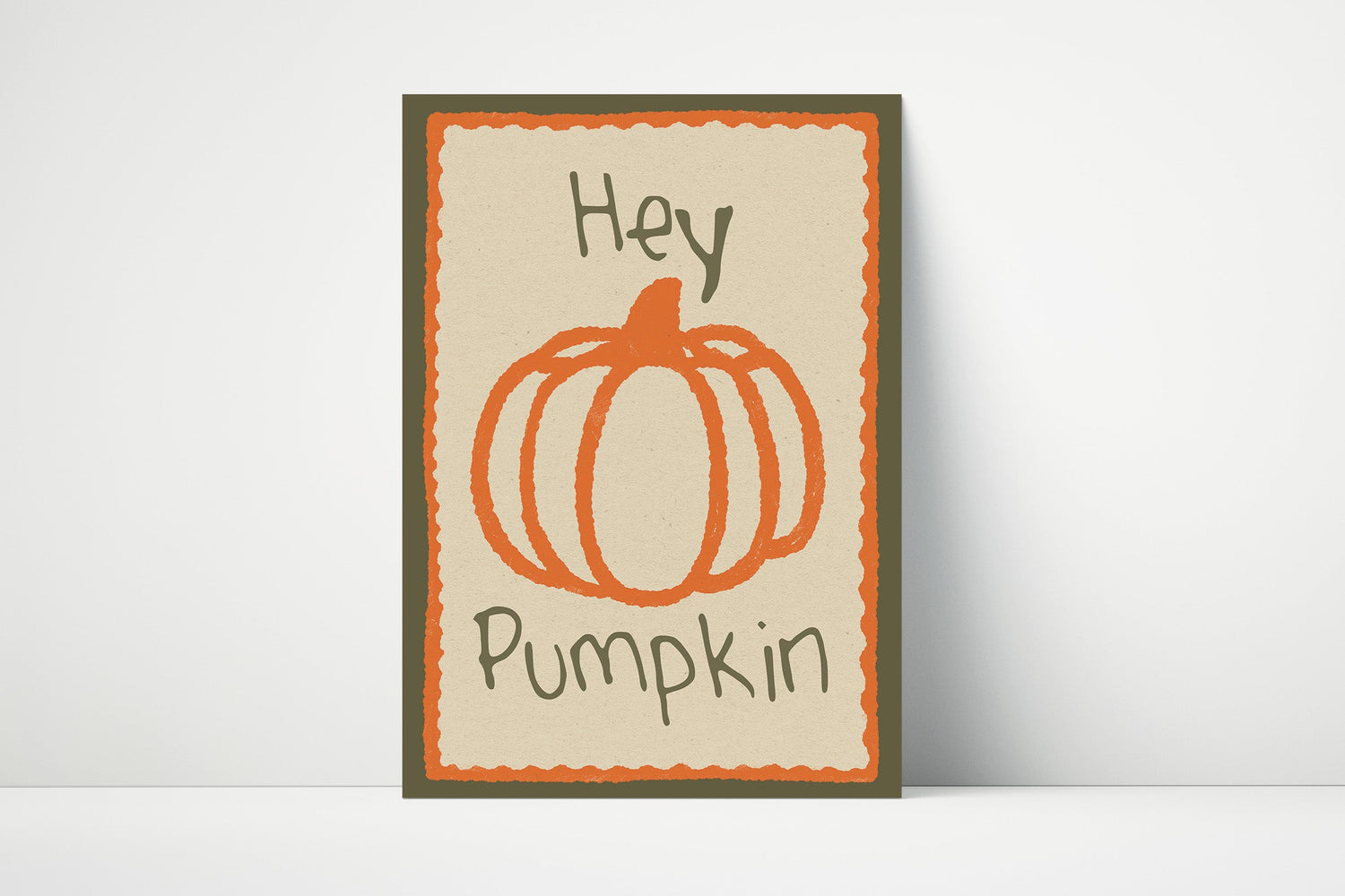 Hey Pumpkin Print