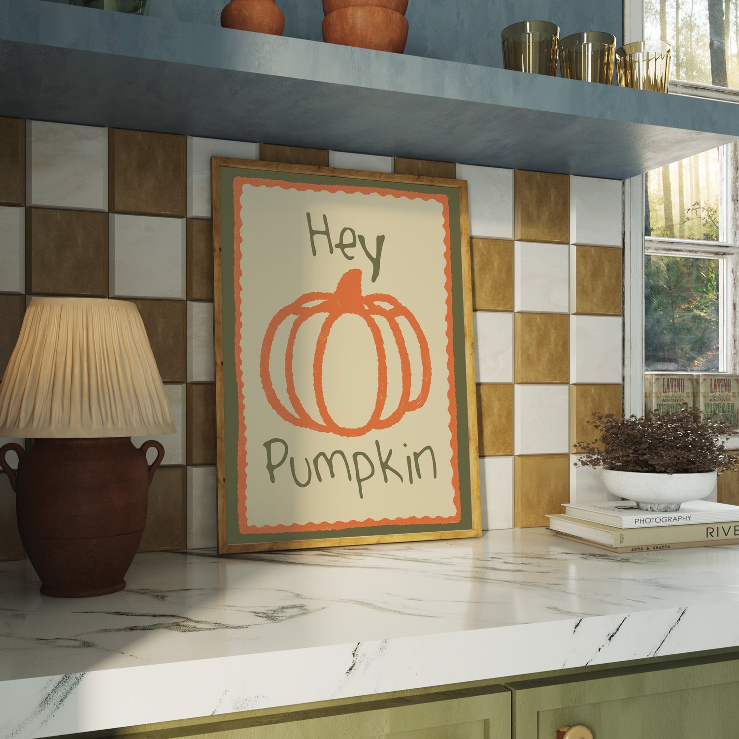 Hey Pumpkin Print