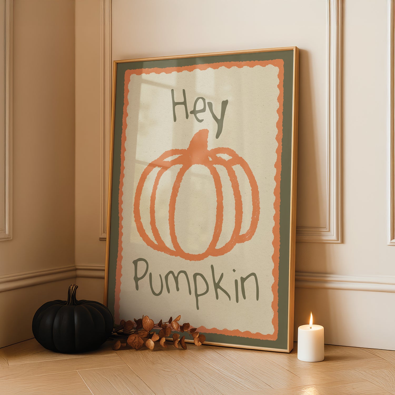 Hey Pumpkin Print