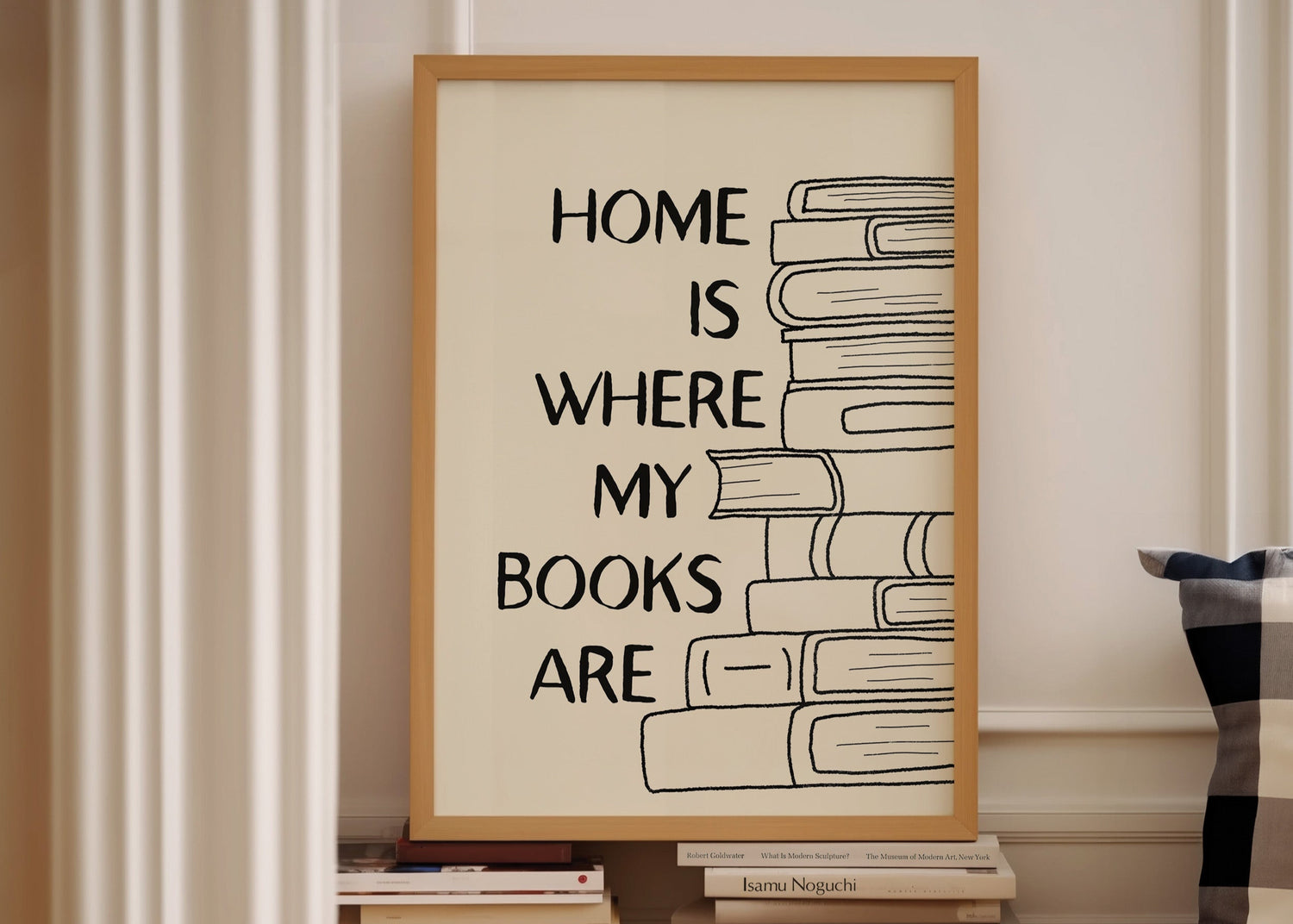 Home Is Where My Books Are Print