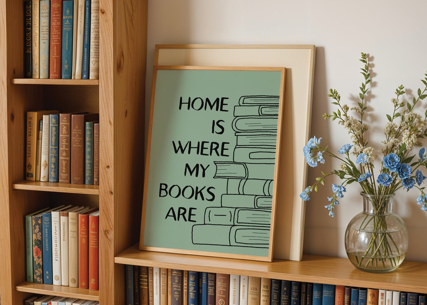 Home Is Where My Books Are Print