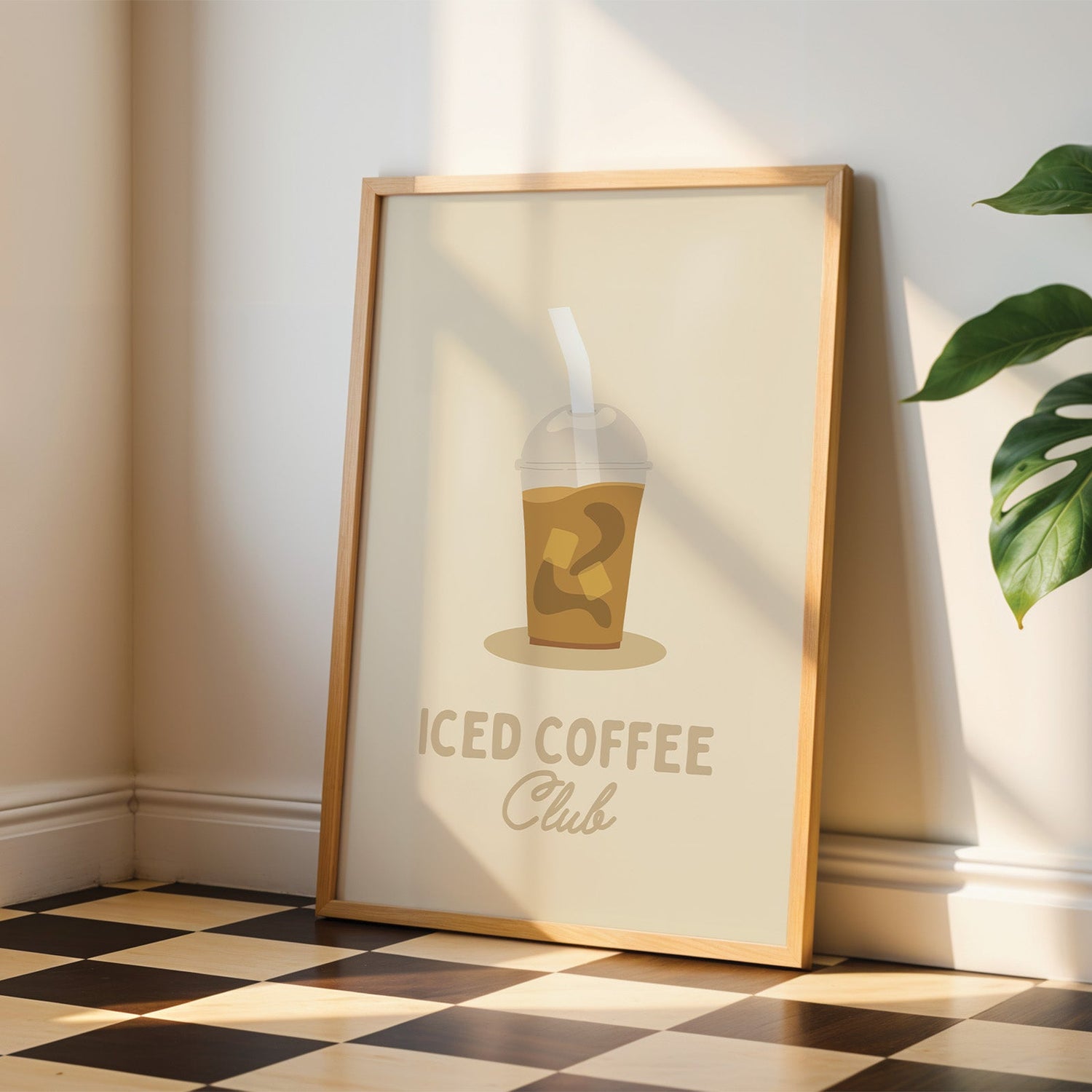 Iced Coffee Club Print