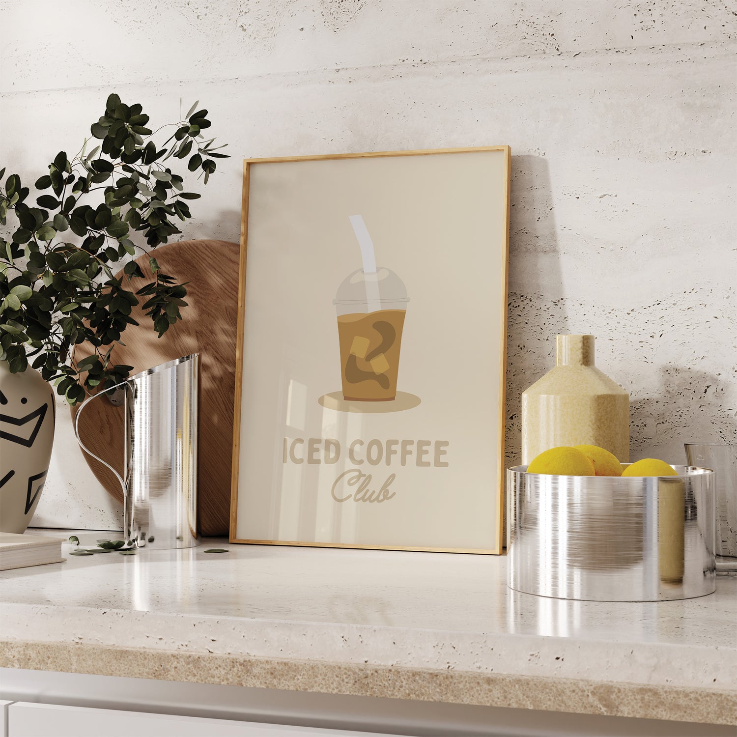 Iced Coffee Club Print