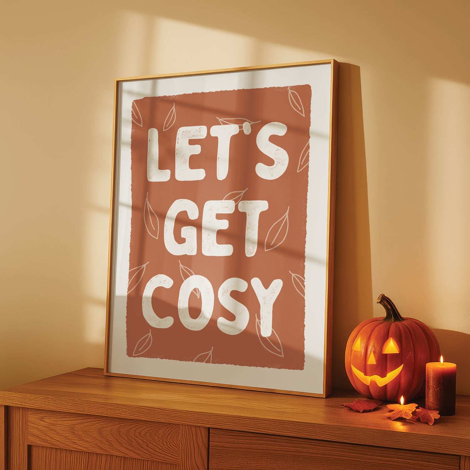 Let's Get Cosy Print