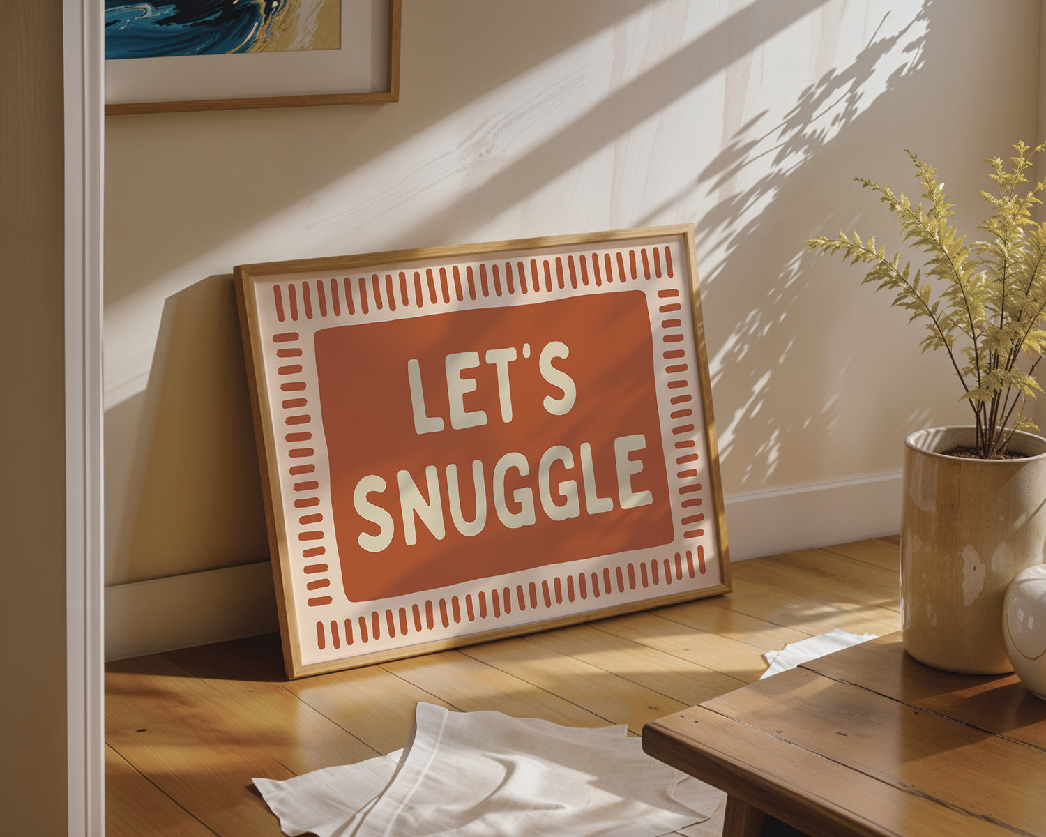 Let's Snuggle Print