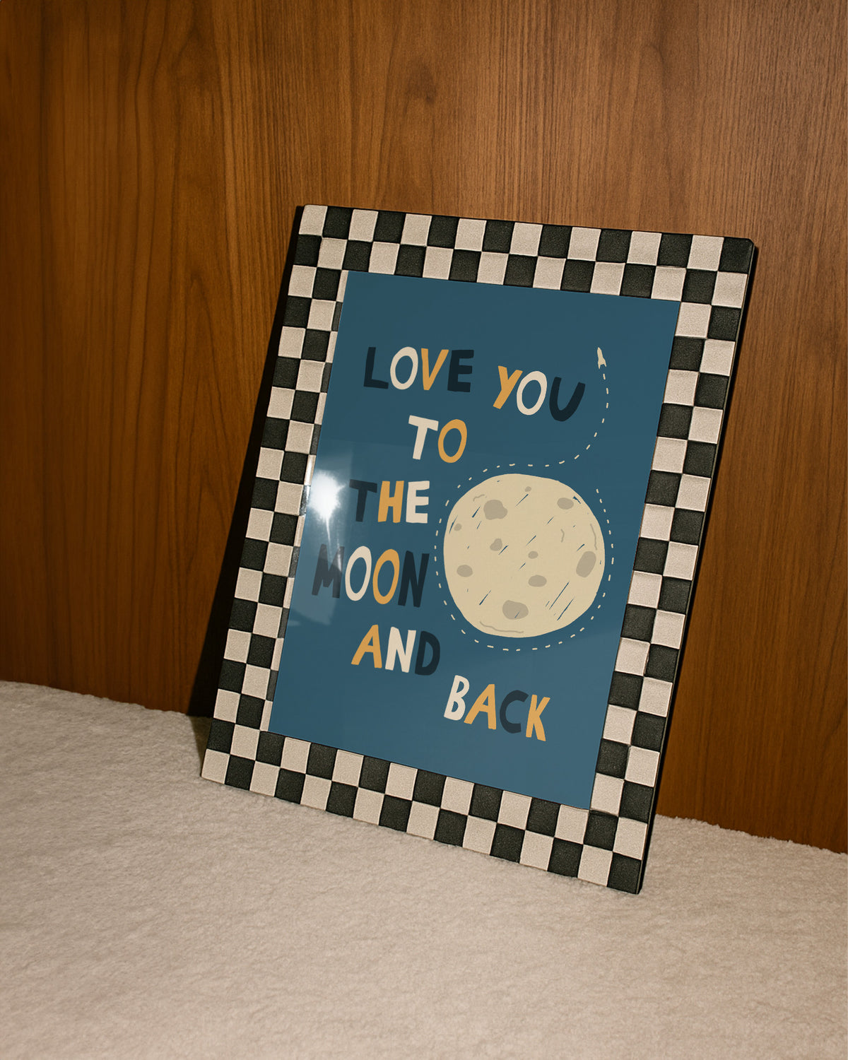Love You To The Moon And Back Print