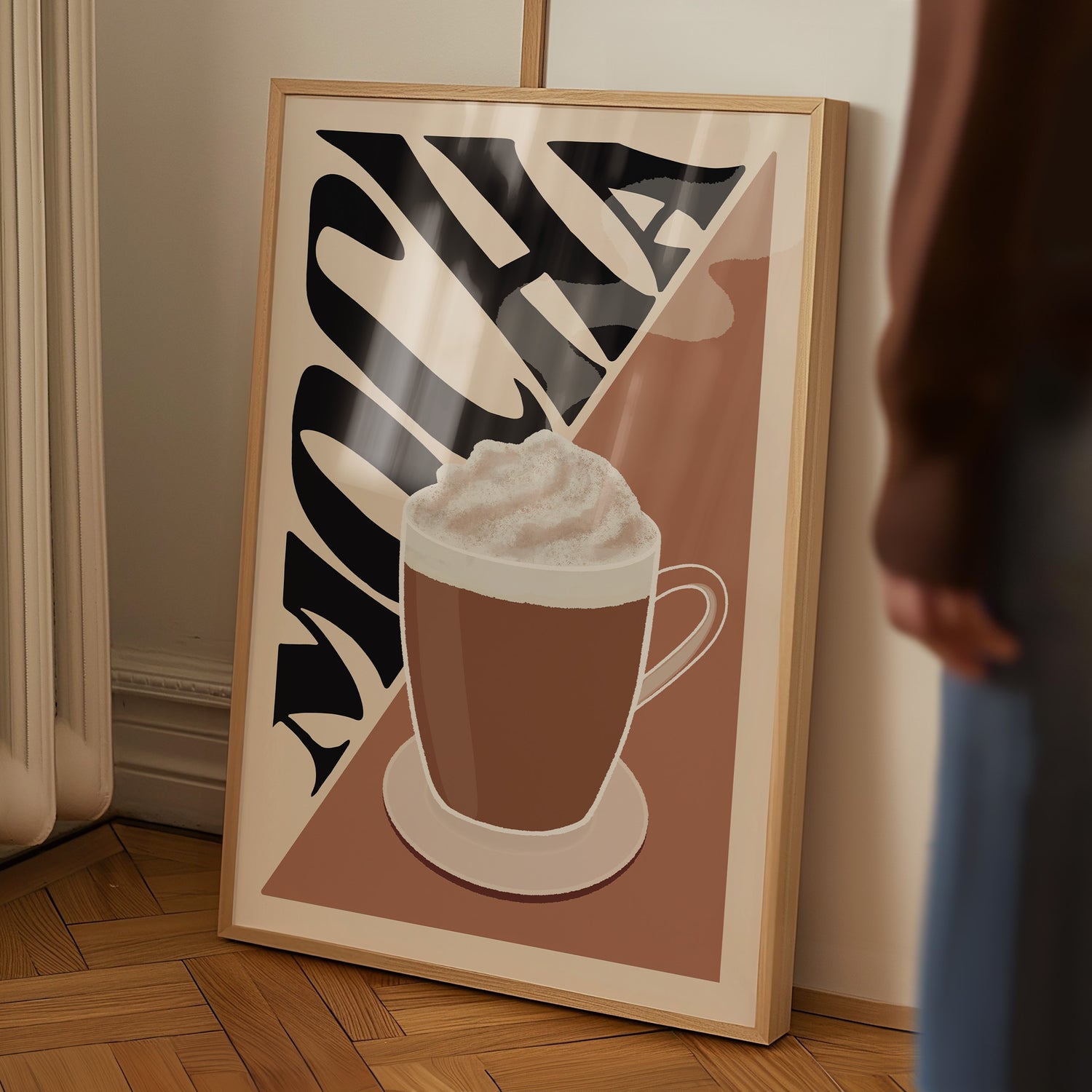 Mocha Coffee Print